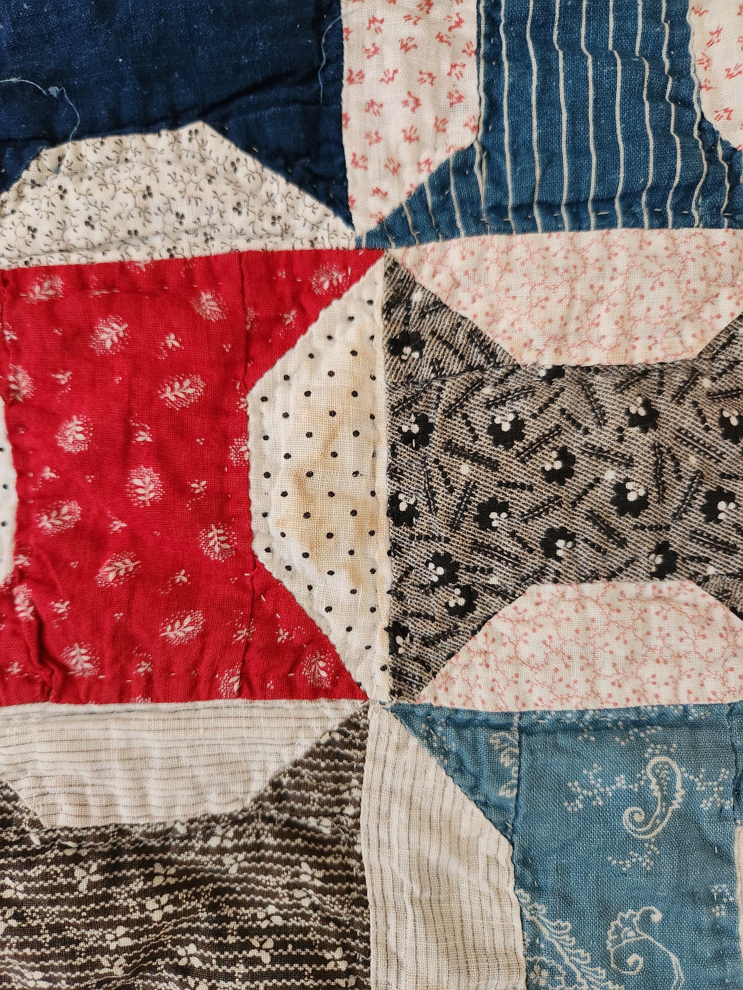 Antique Spools Quilt c1900