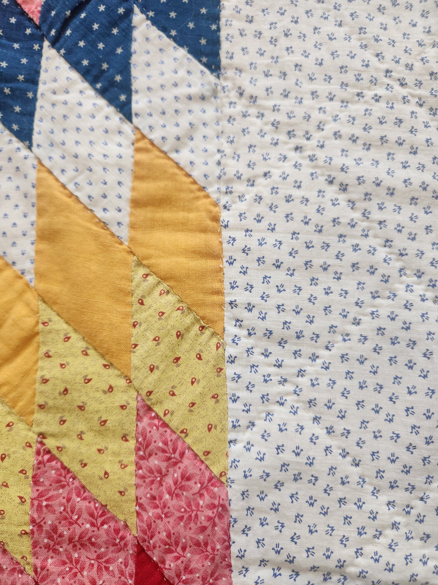 Antique Lone Star Quilt c1900 