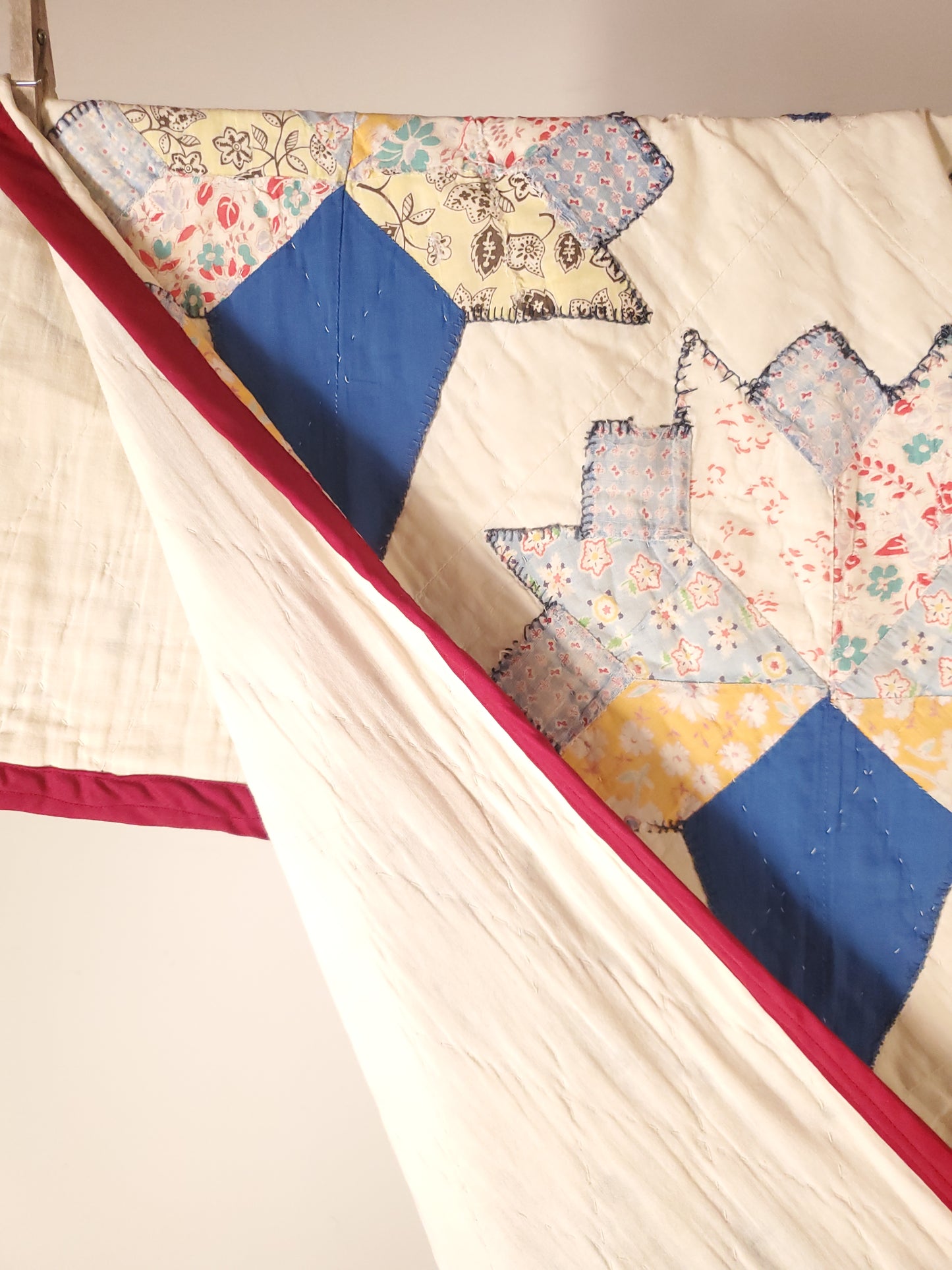 Vintage Feed Sack Quilt