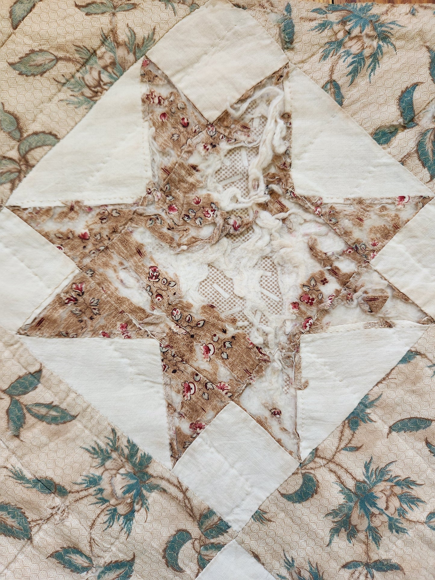 Mid 19th Century Star Quilt
