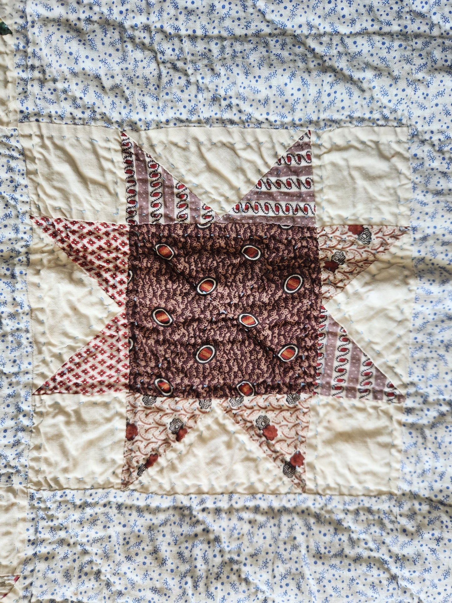 Antique Evening Star Quilt