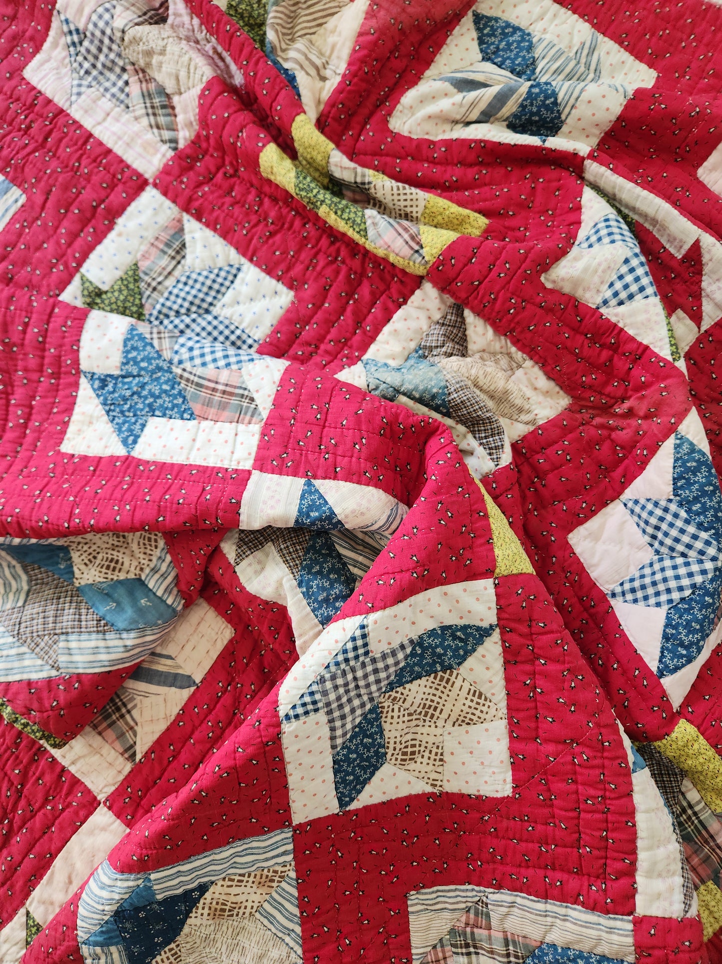 Antique Cactus Pot Quilt