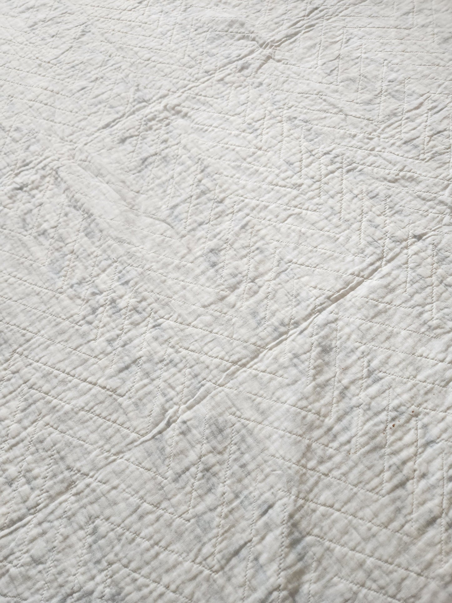 Blue and White Envelope Quilt c1900