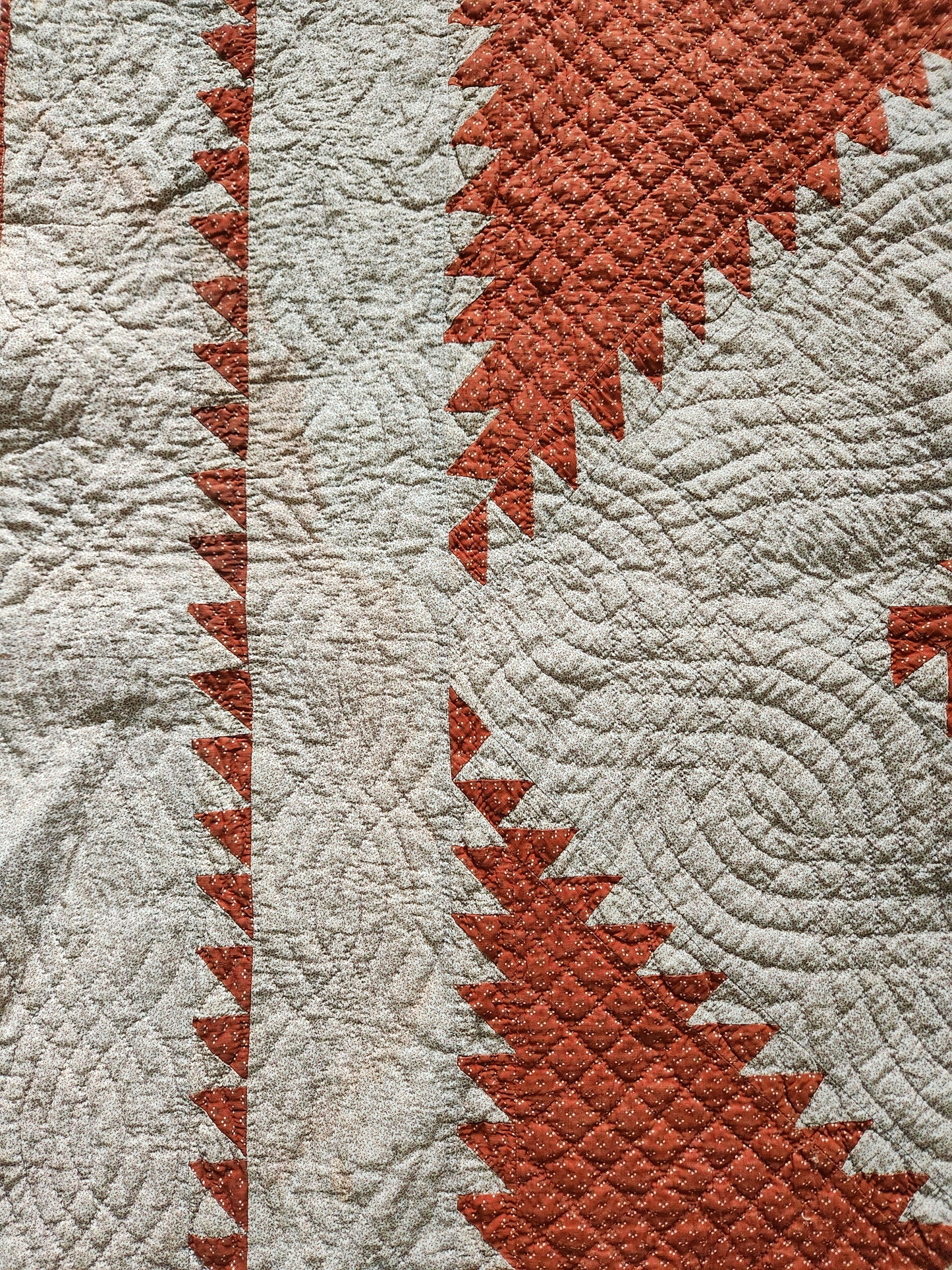 Antique Sawtooth Quilt