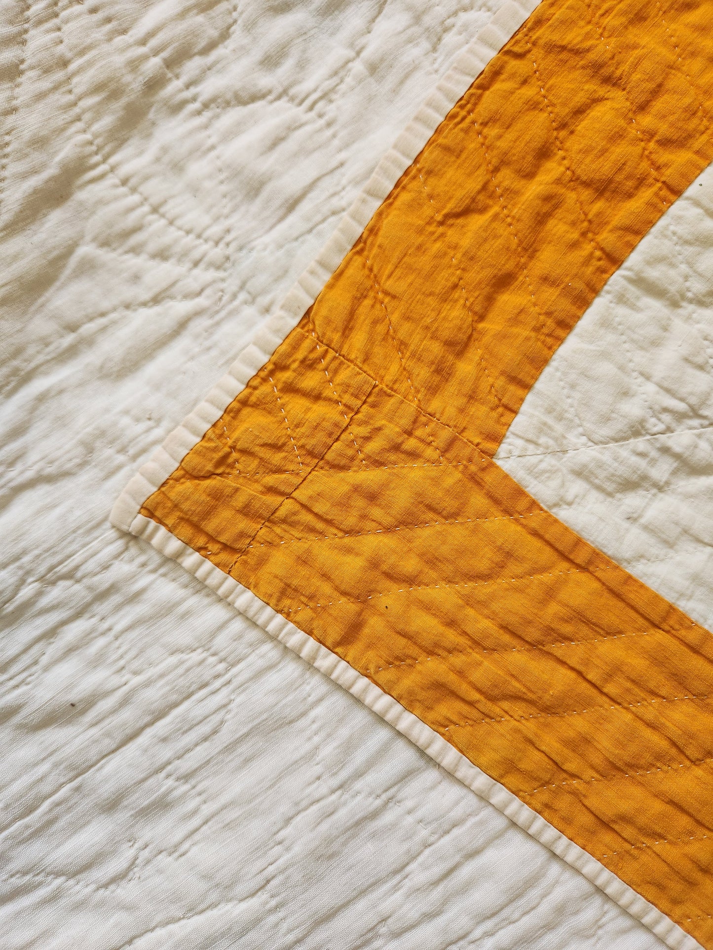 Antique 19th Century Crown Quilt