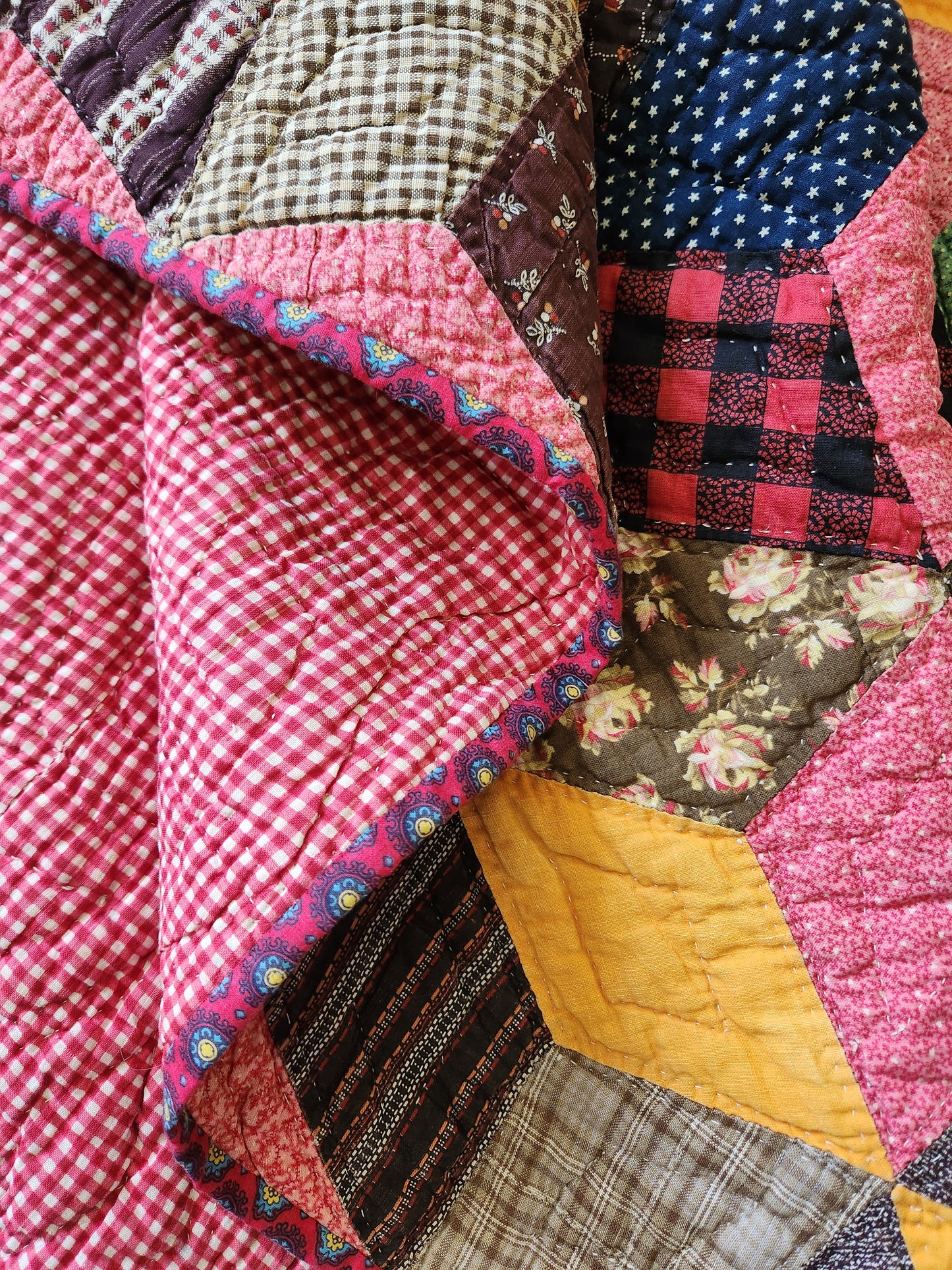 Tumbling Block Quilt