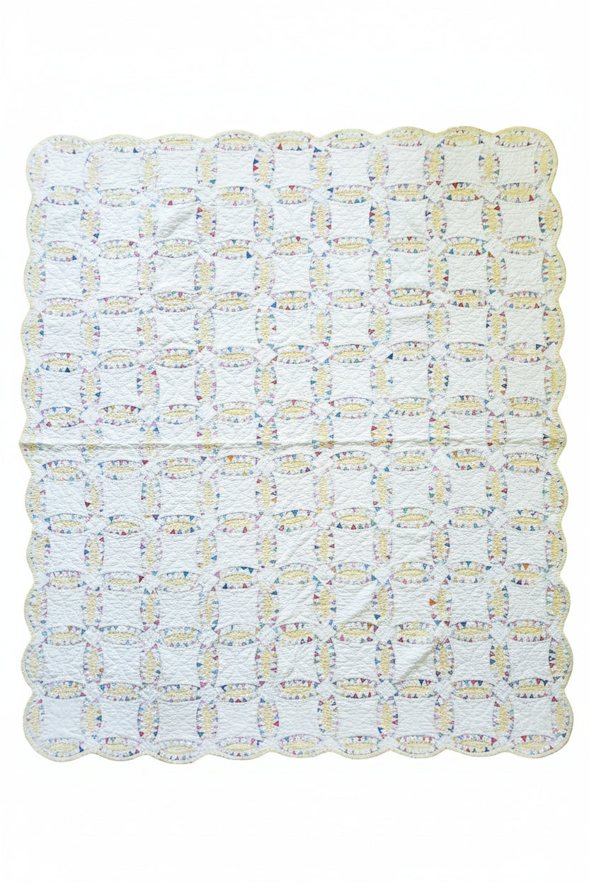 Pickle Dish Quilt c1930