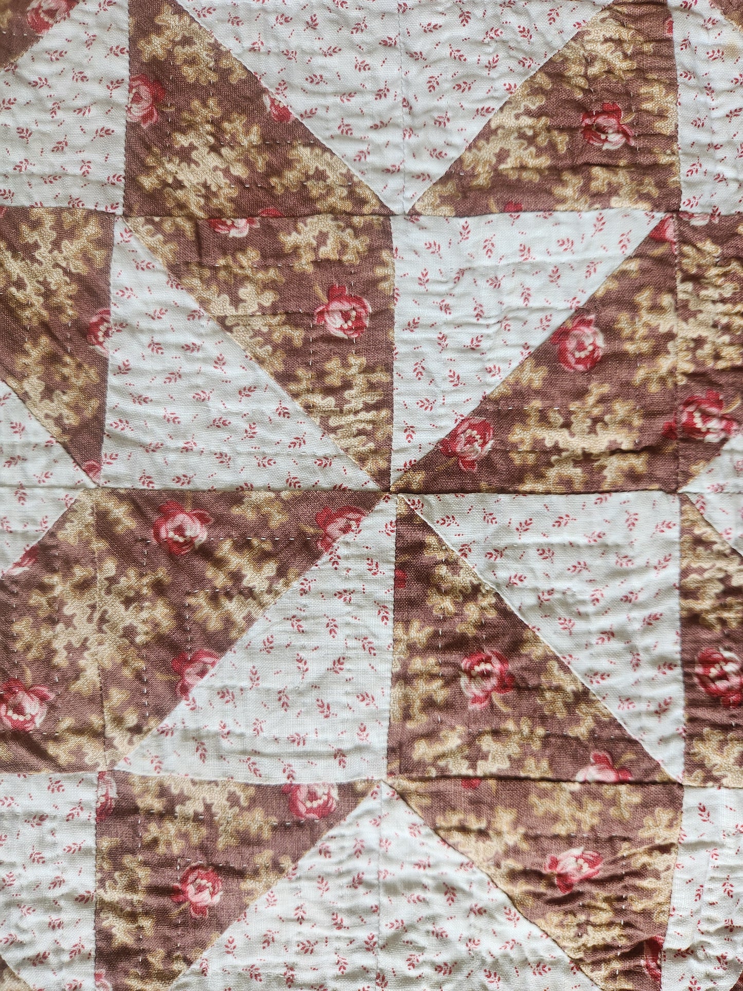 Antique Spinning Star Quilt c1890