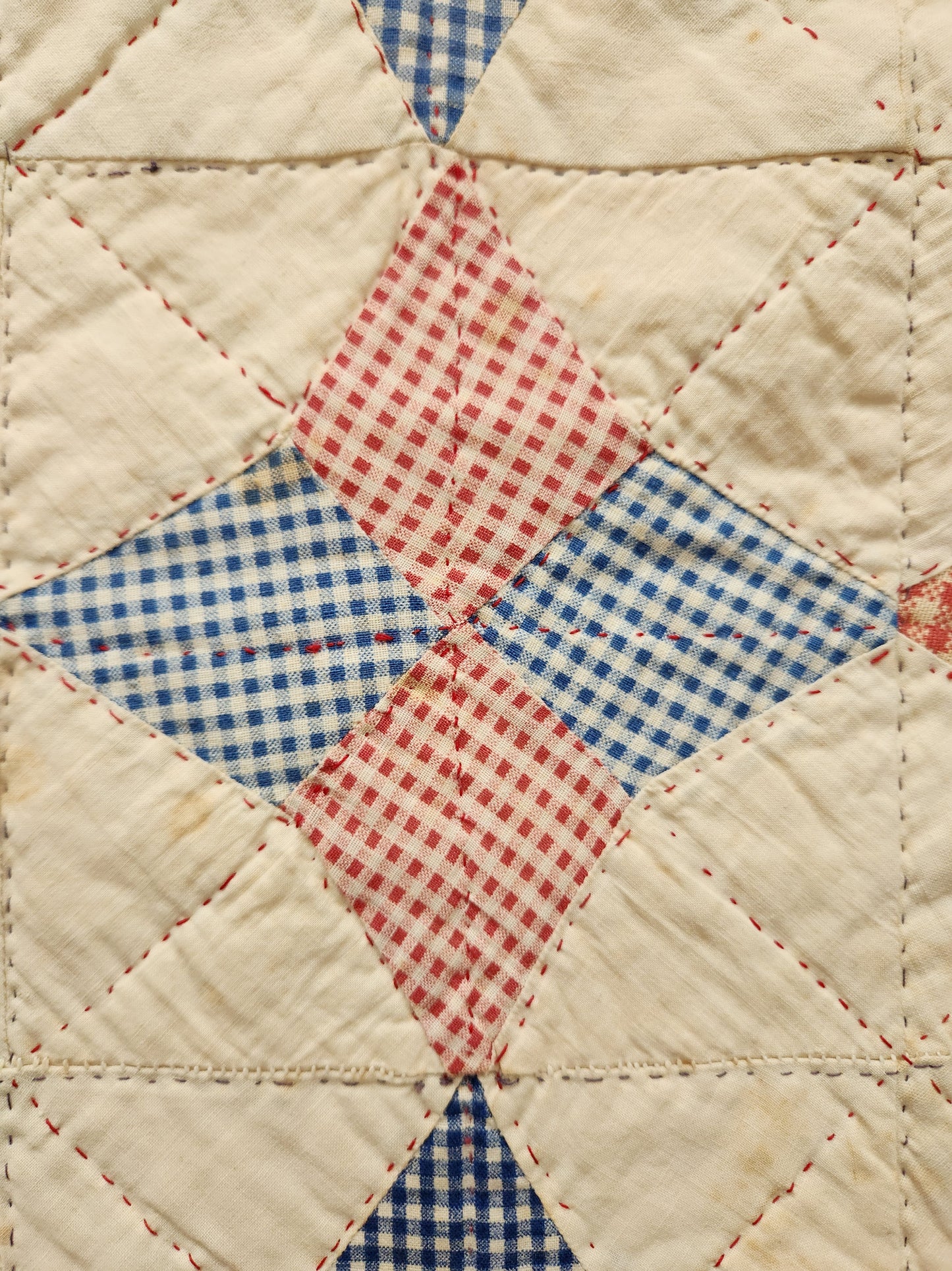 Vintage Humming Bird Quilt c1950