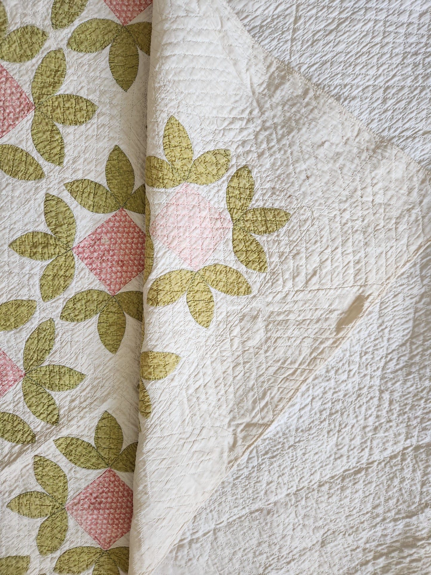 19th Century Honey Bee Quilt