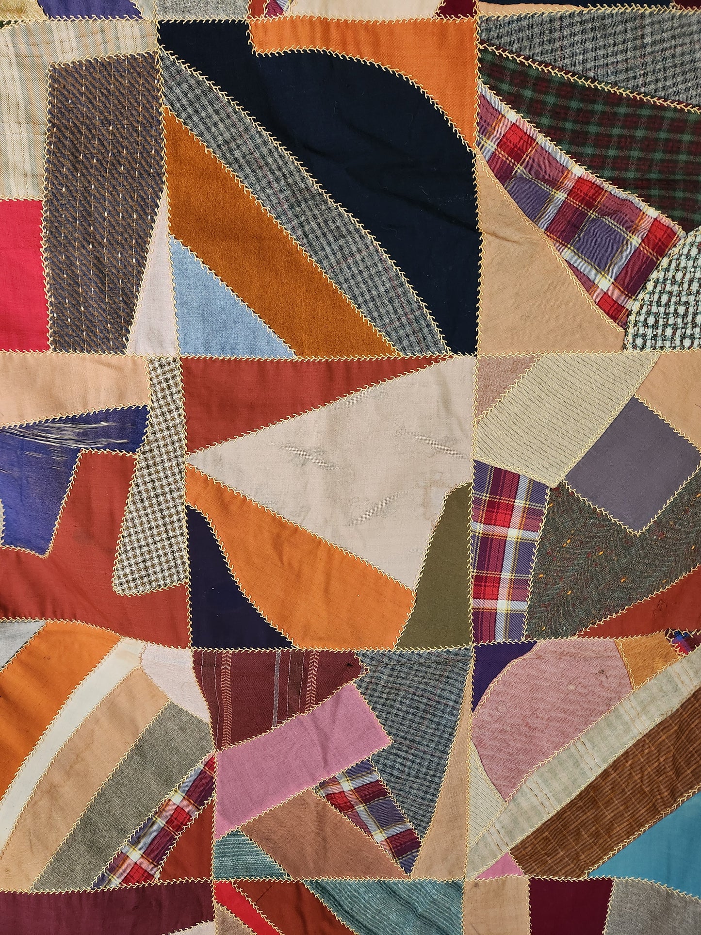 Antique Crazy Quilt c1900