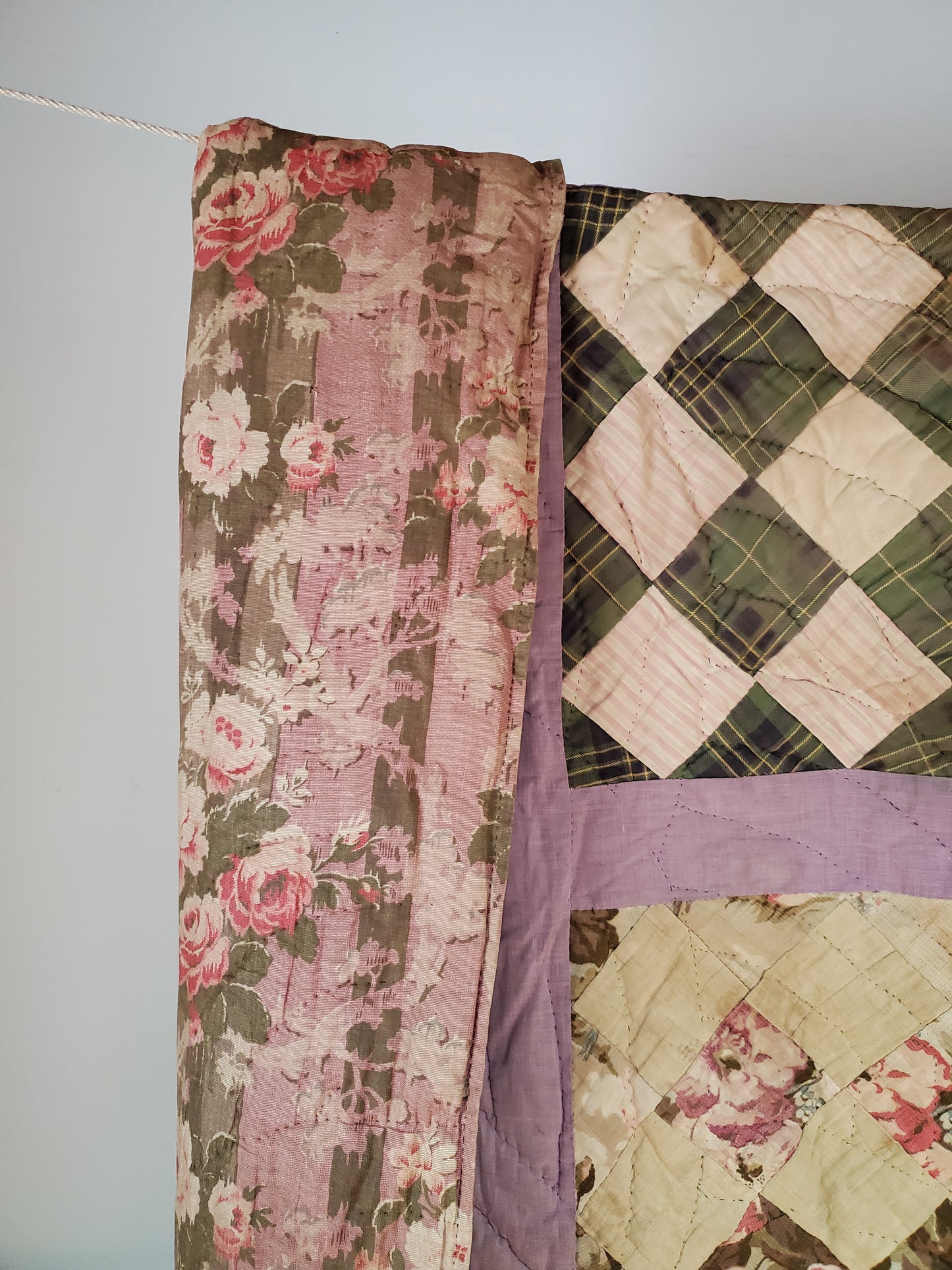 Antique Rose Patch Quilt