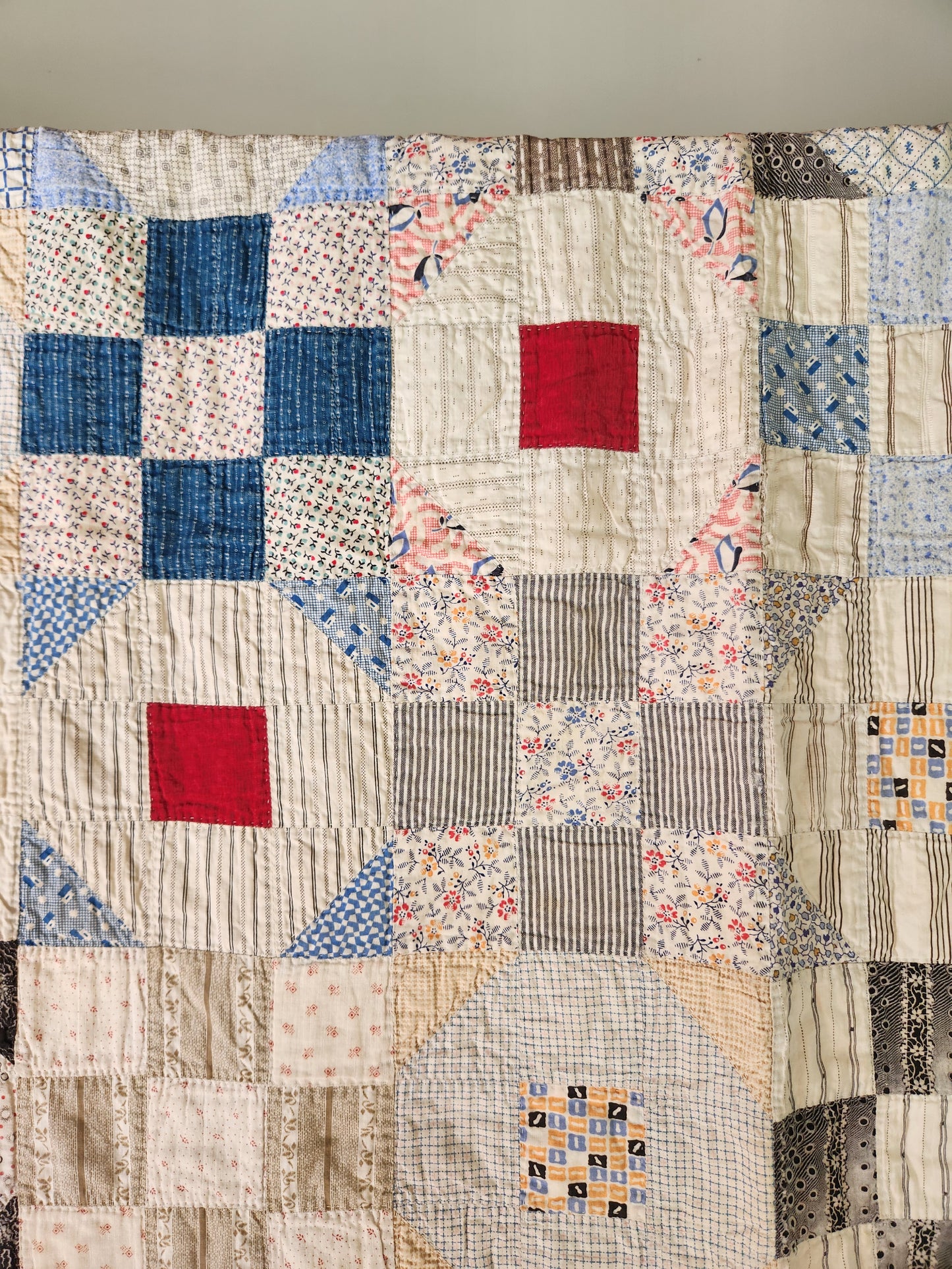 Antique Patchwork Quilt ca 1900