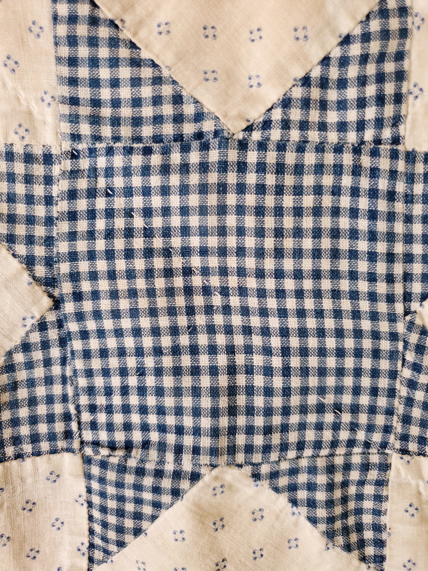 Antique Patchwork Star Quilt