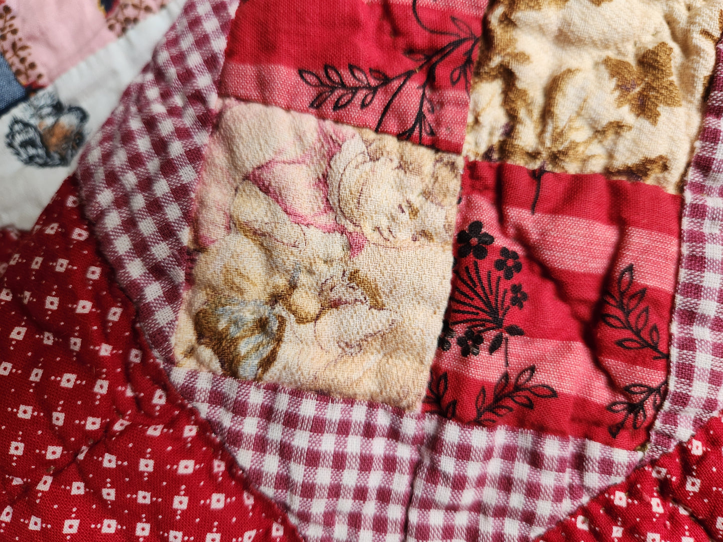 Stunning Patchwork Quilt c1890