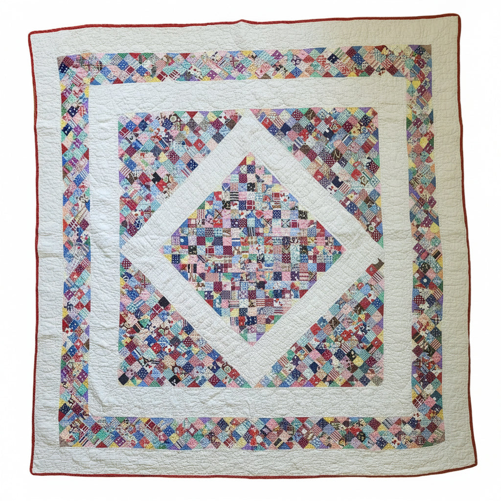 1940's Vintage Patchwork Quilt