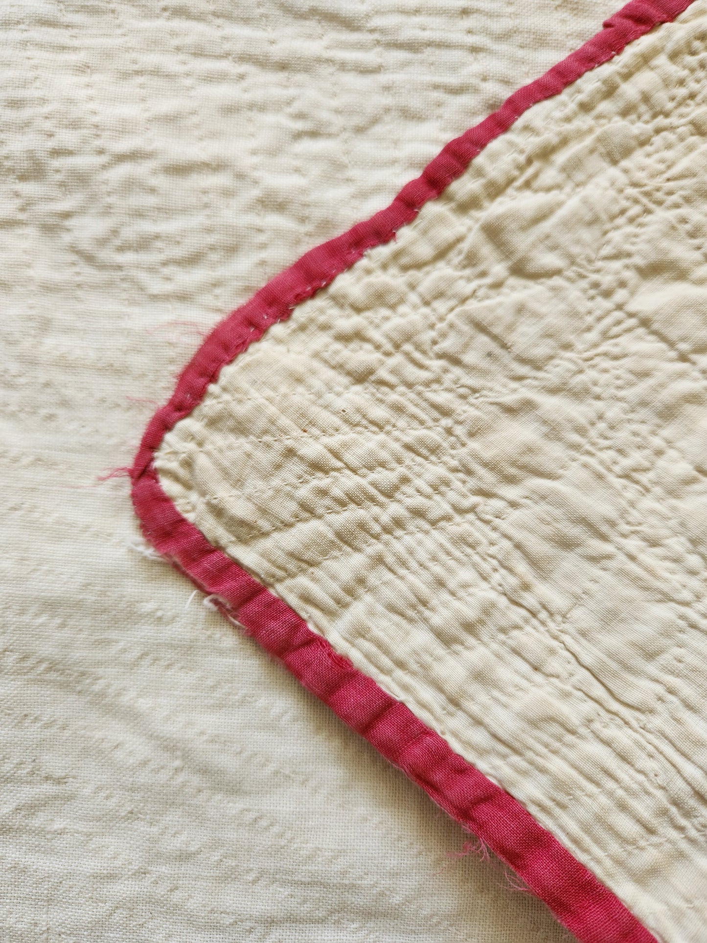 19th Century Antique Applique Whig Rose Quilt