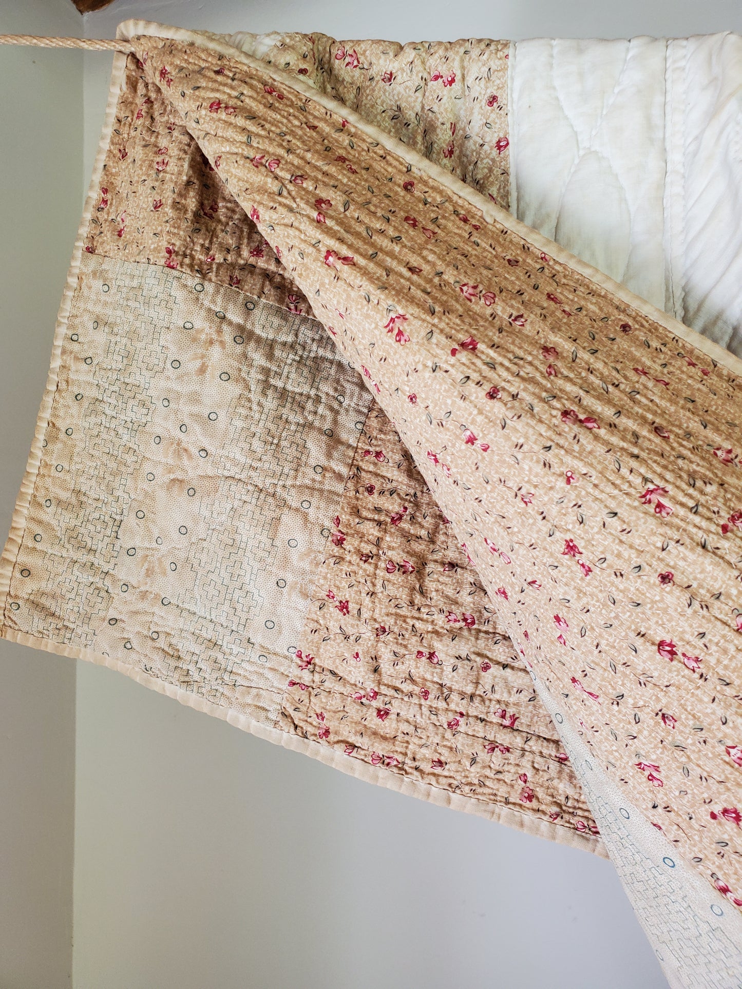 Antique Sawtooth Quilt, 1851