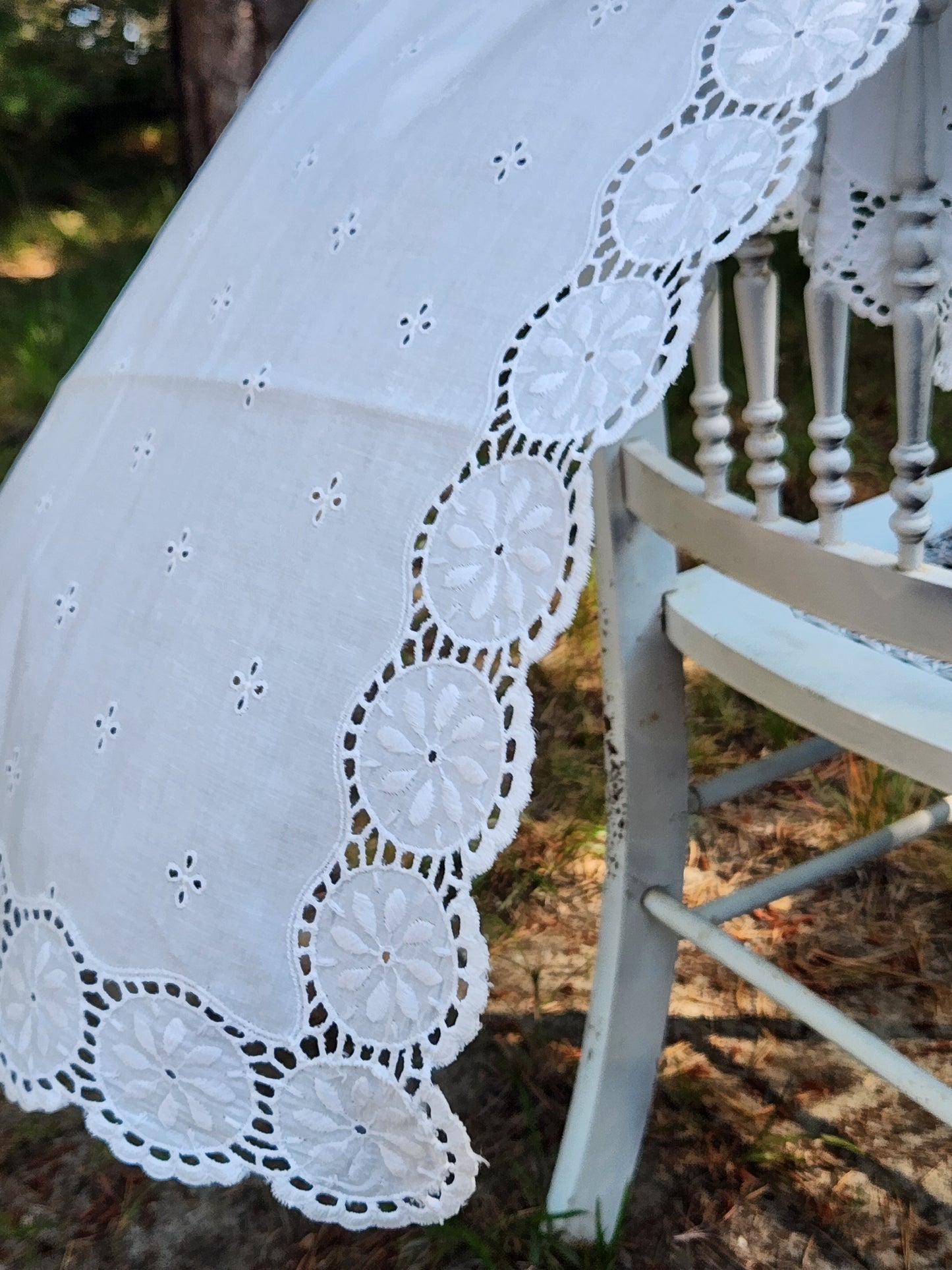Vintage Cotton Table Runner