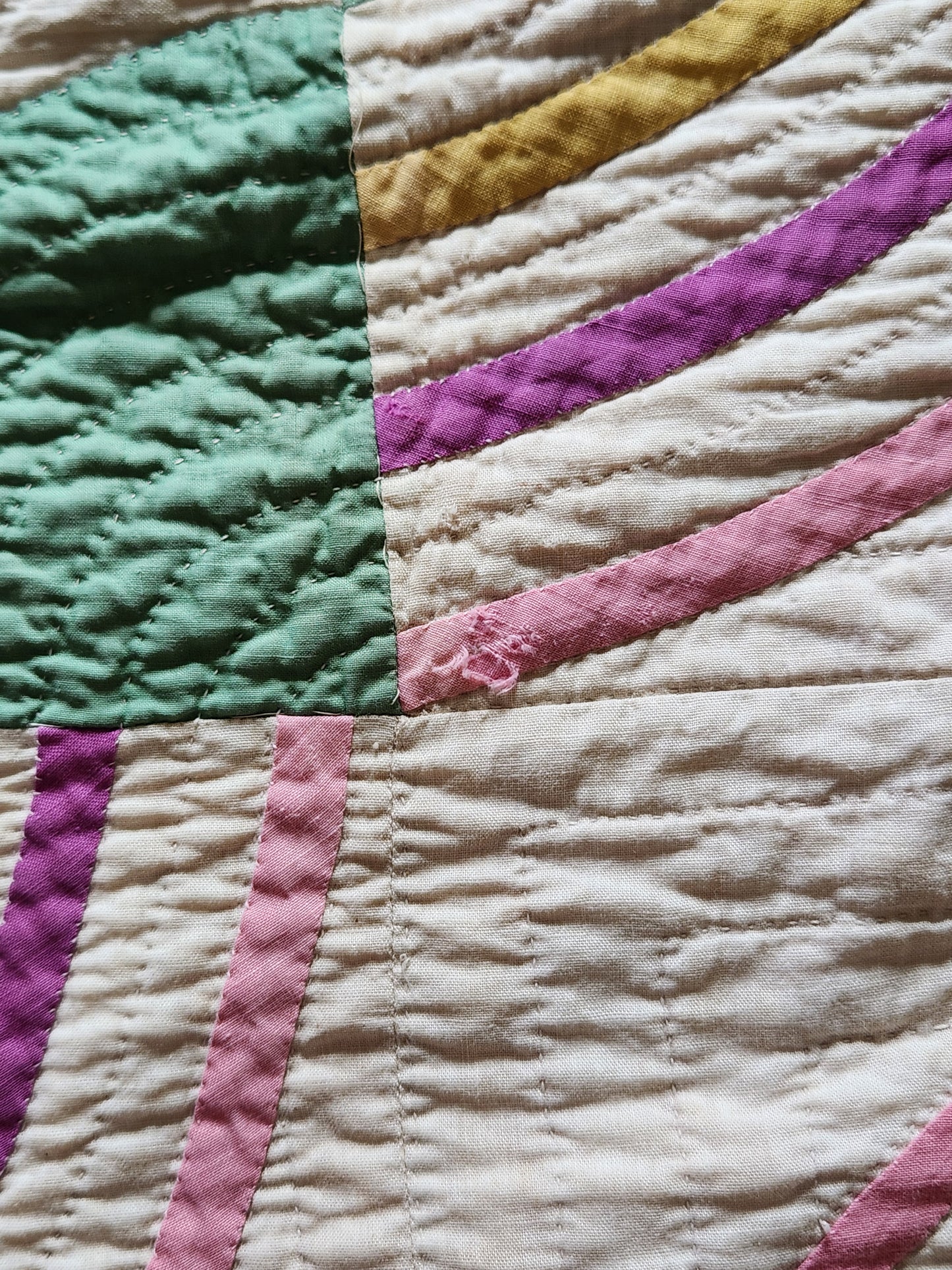 Vintage Fans Quilt c1930