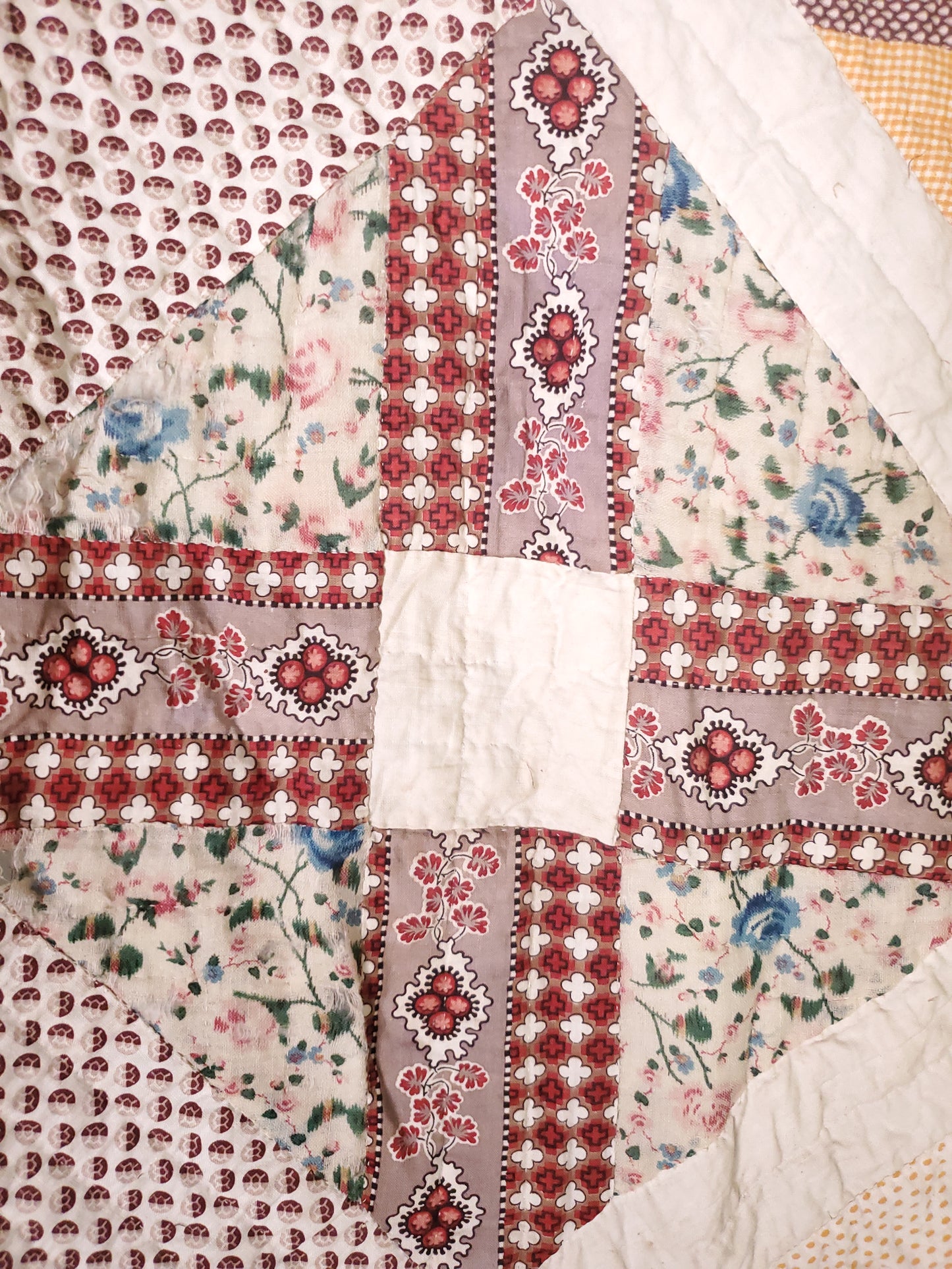 Antique Cross Quilt, ca 1880