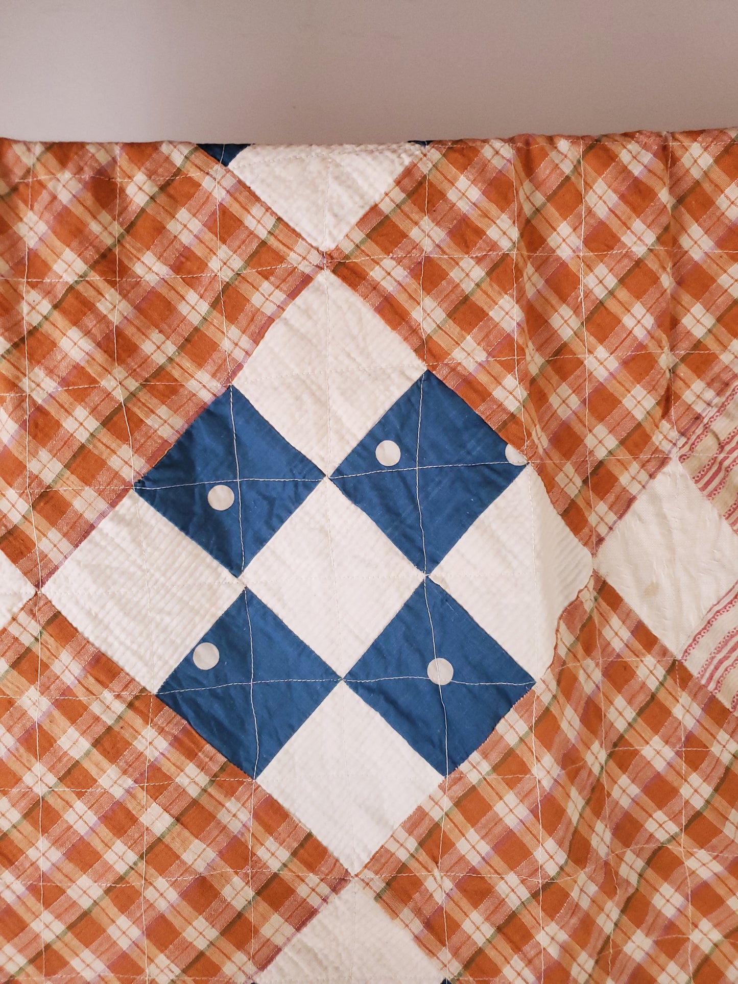 Vintage Plaid Shirting Quilt