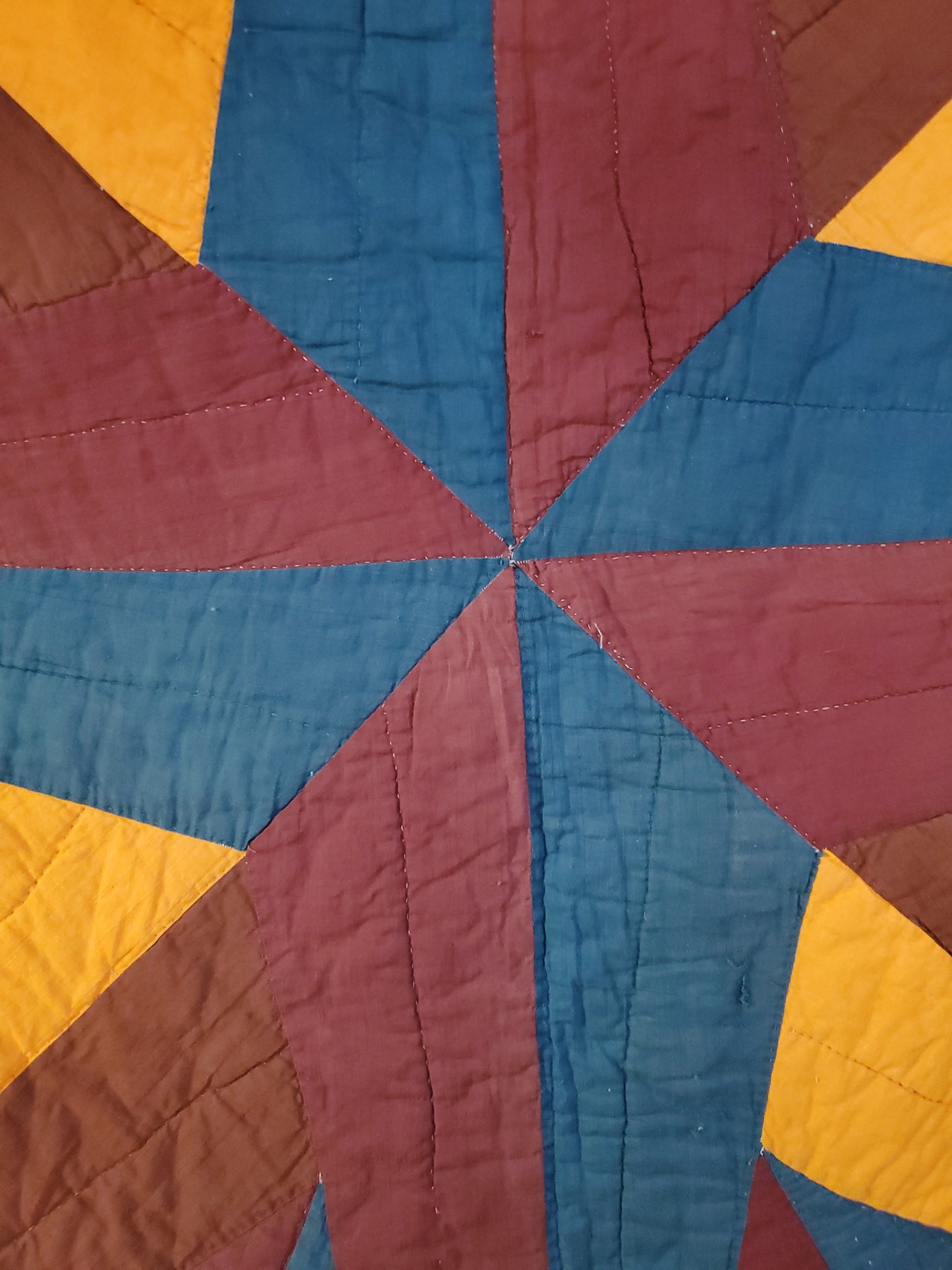 Handmade Compass Quilt