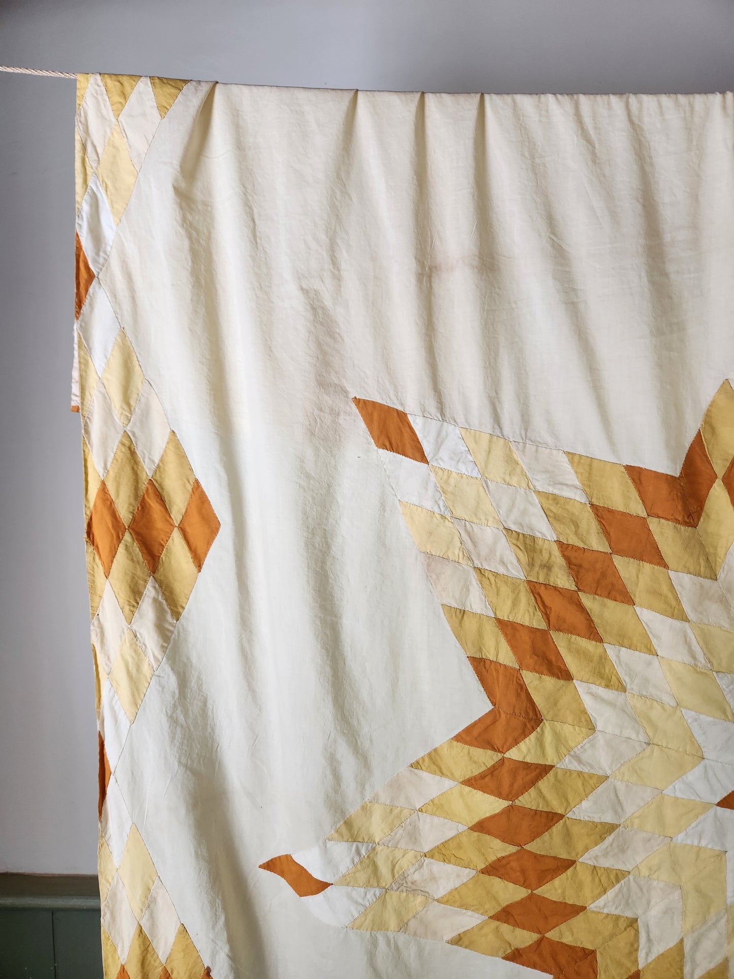 Vintage Lone Star Coverlet c1940 (B)