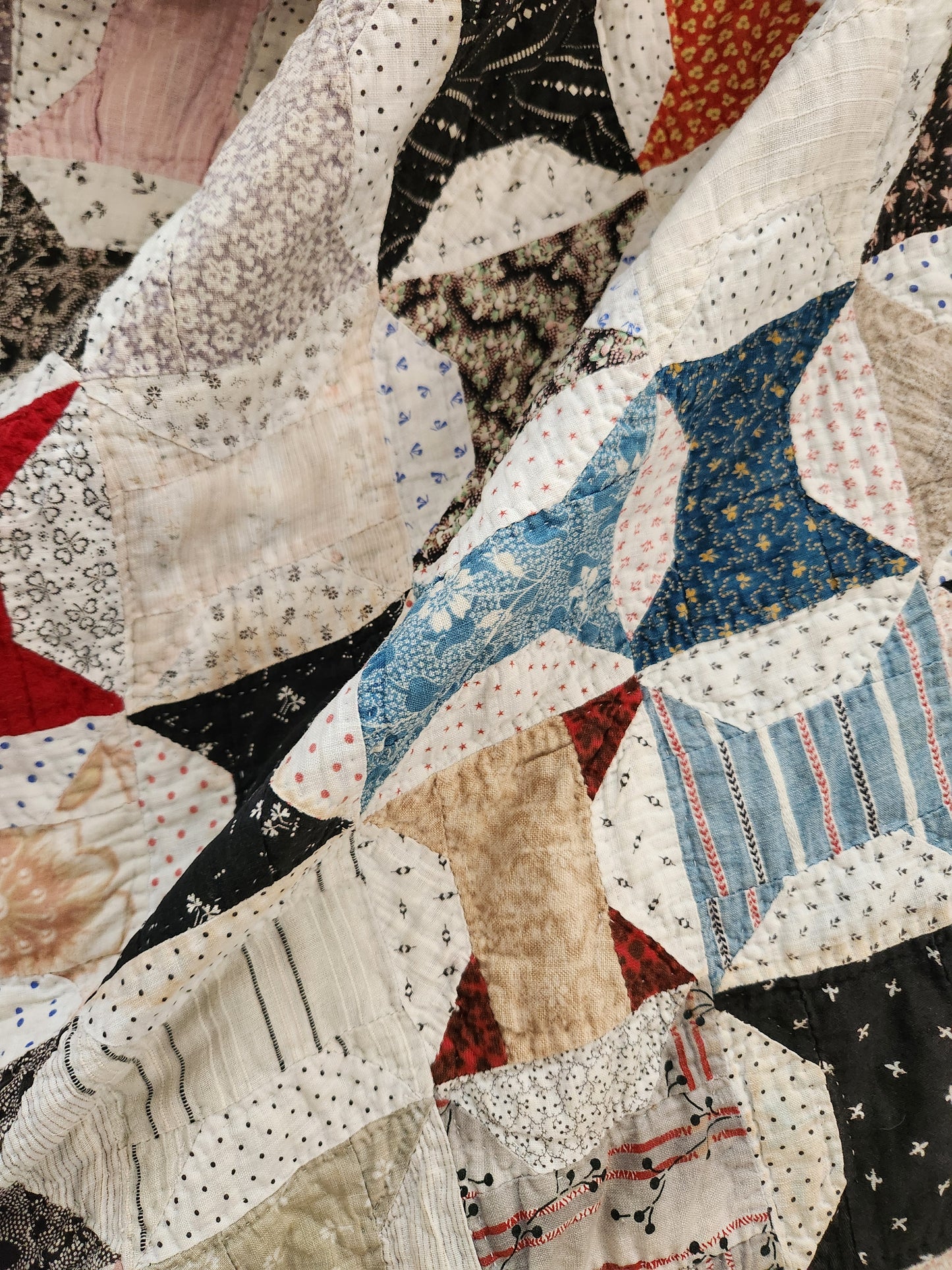 Antique Spools Quilt c1900