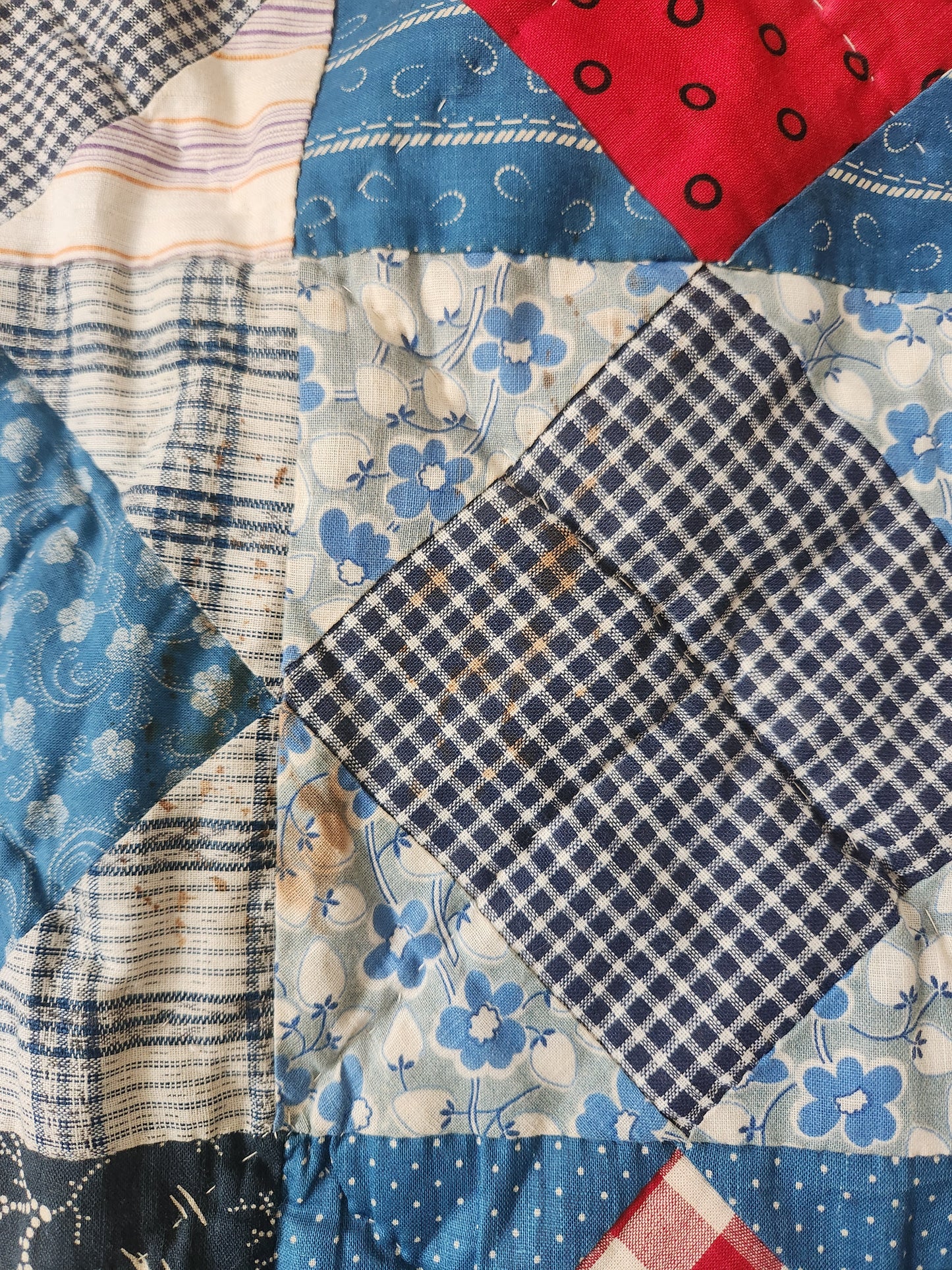 Vintage Square in a Square Quilt c1930