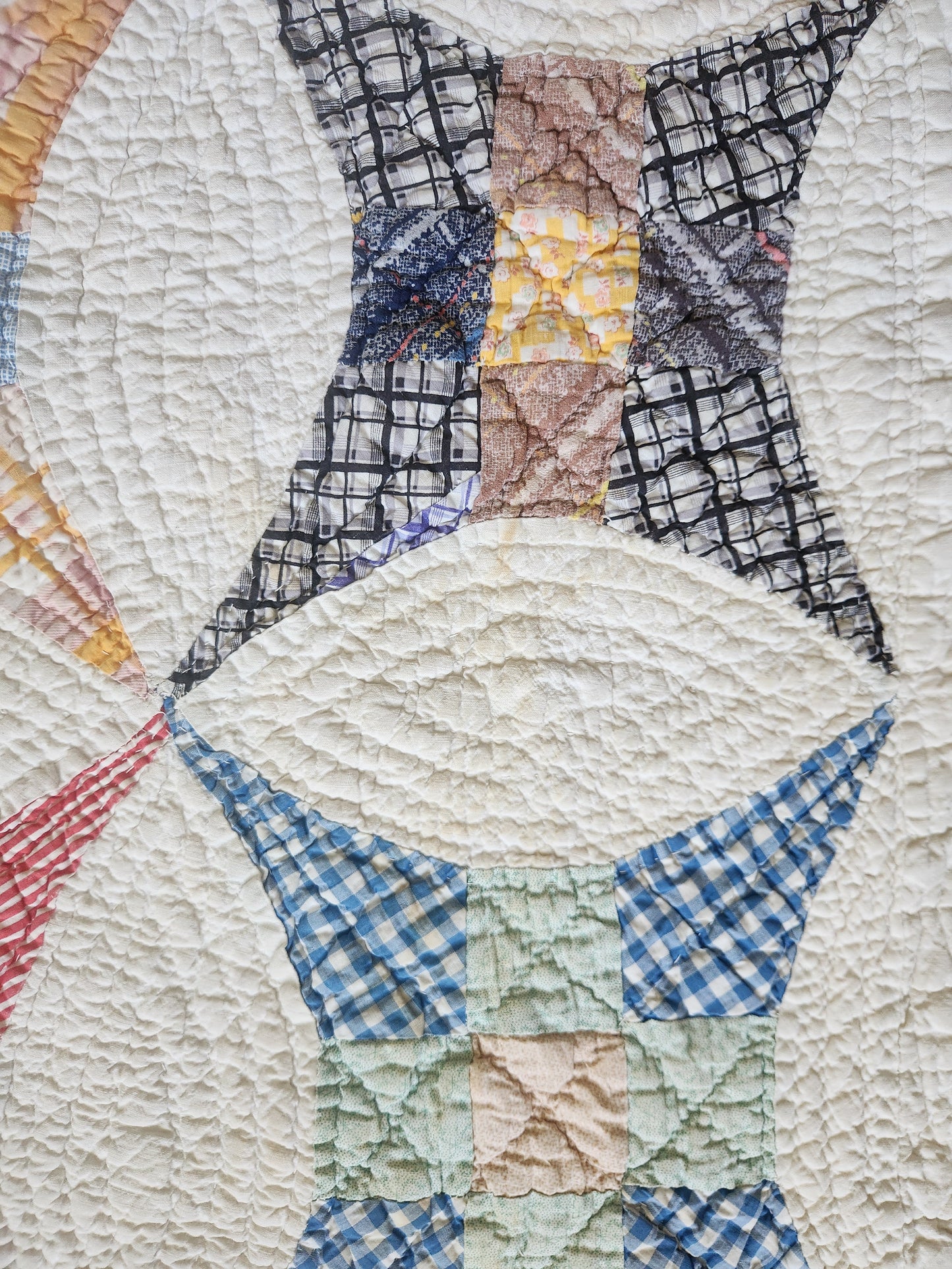 Vintage Improved 9 Patch Quilt c1940