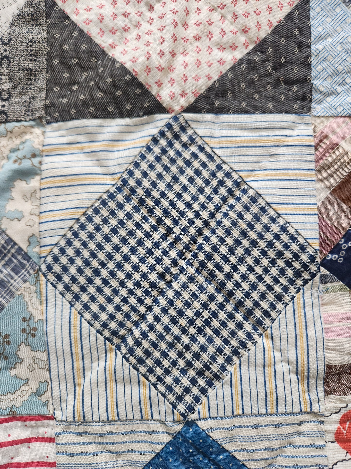 Vintage Square in a Square Quilt c1930