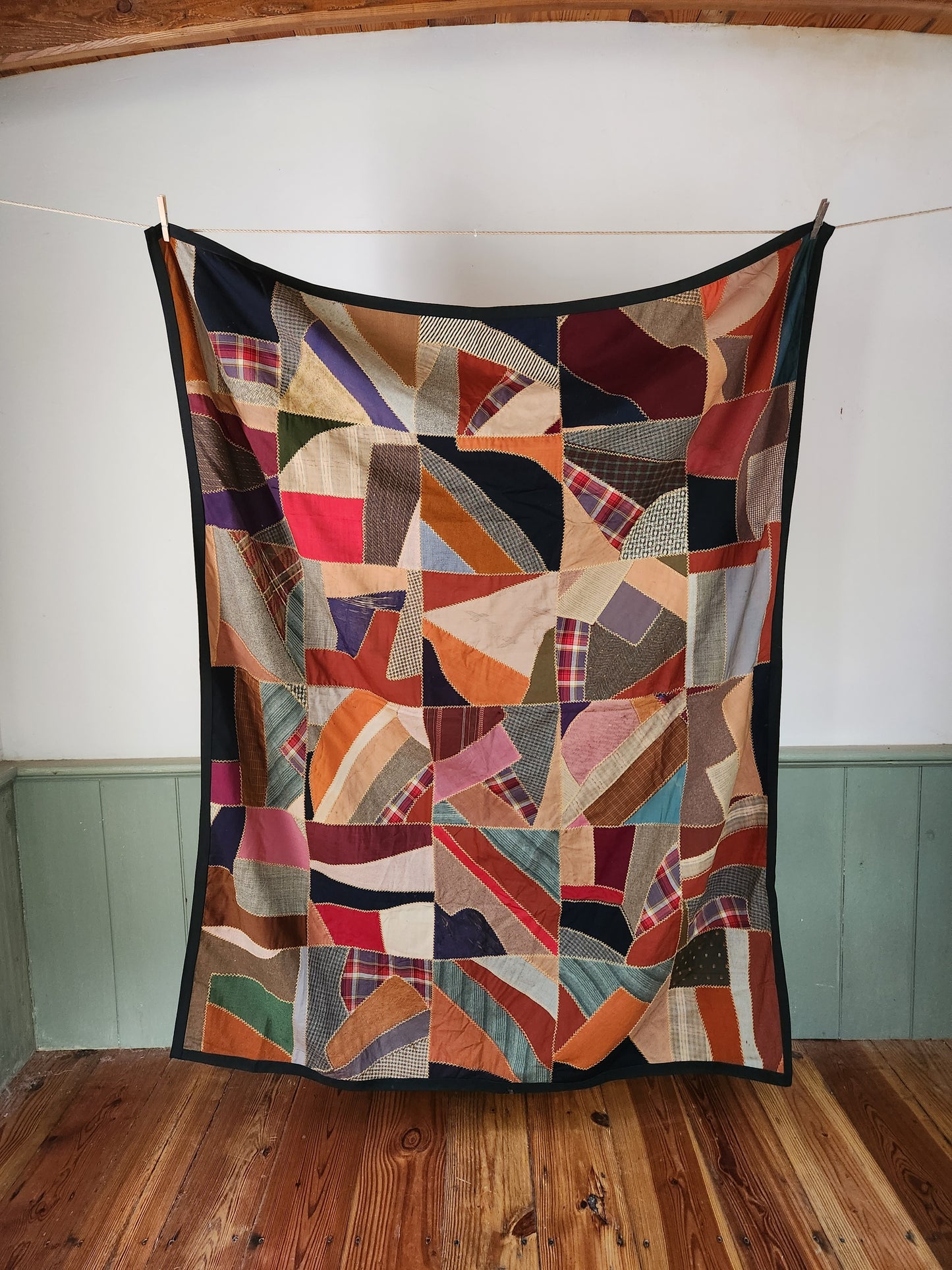 Antique Crazy Quilt c1900