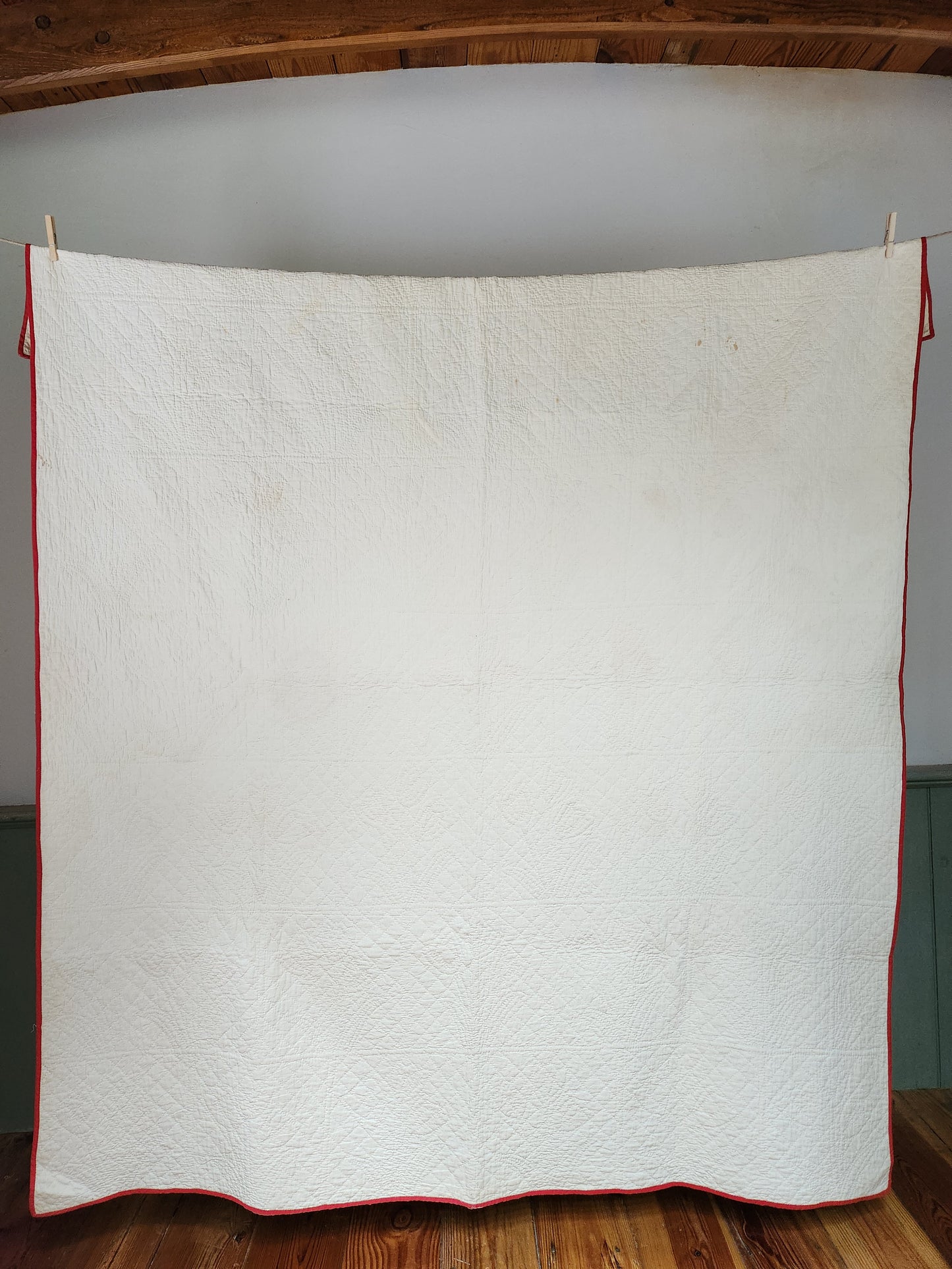 Vintage Tulip Applique Quilt c1930