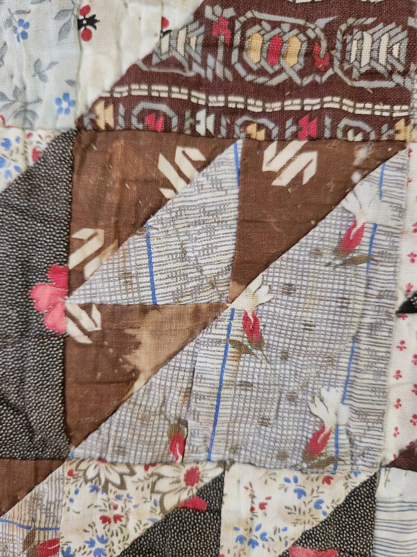 Antique Crib Quilt c1880