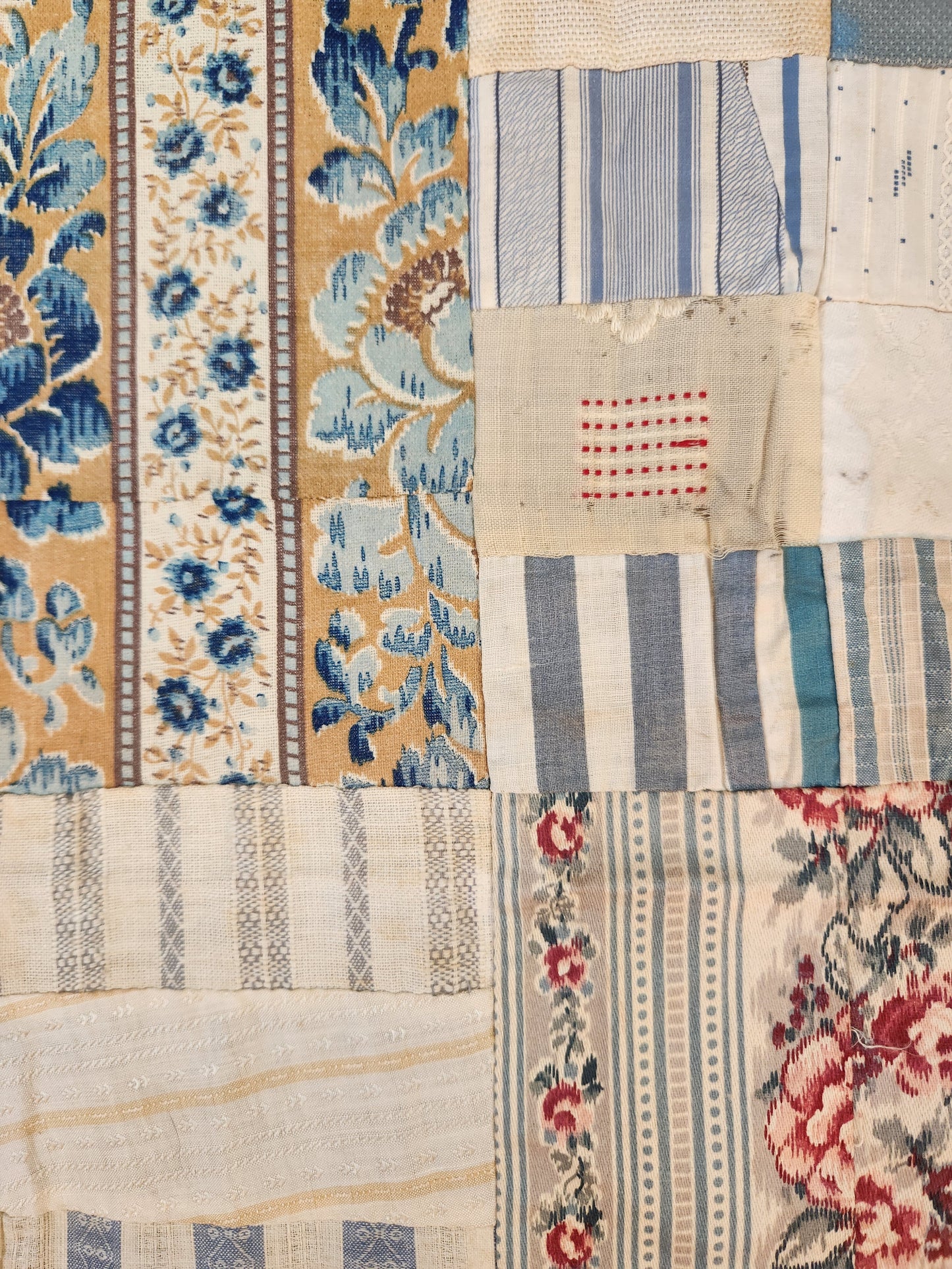 Salesman’s Samples Quilt Top