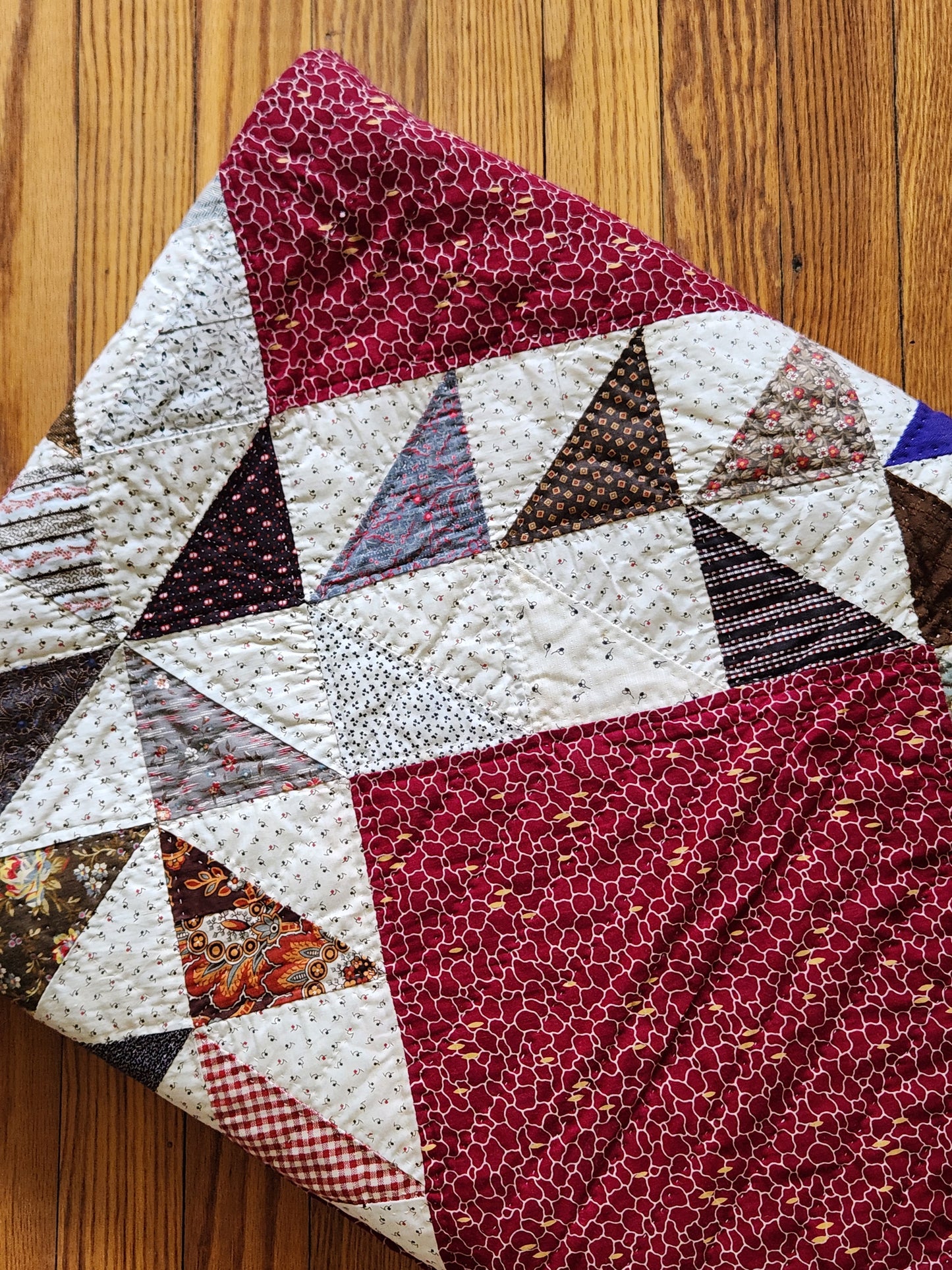 Antique Lady of The Lake Quilt c1890