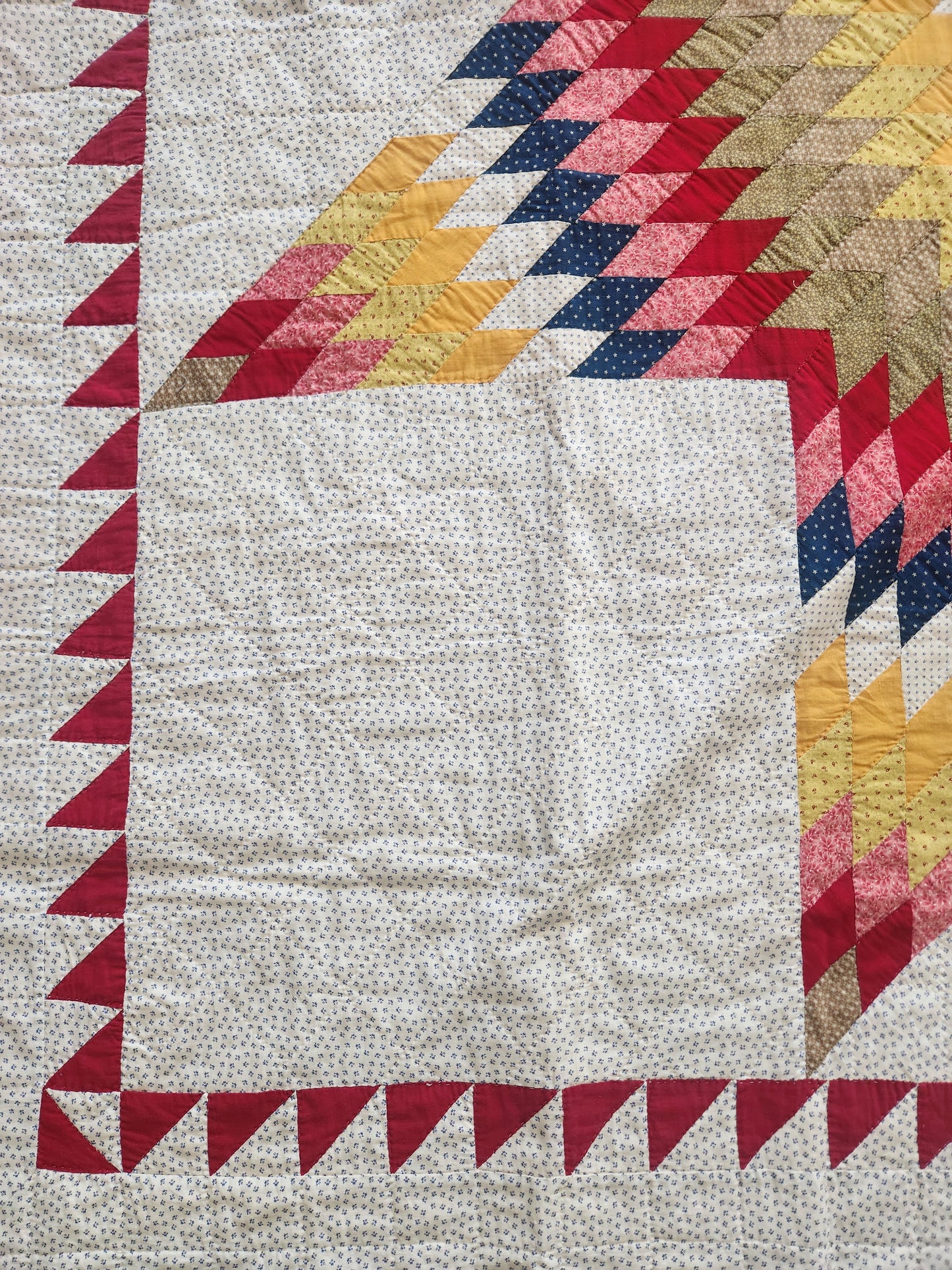 Antique Lone Star Quilt c1900 