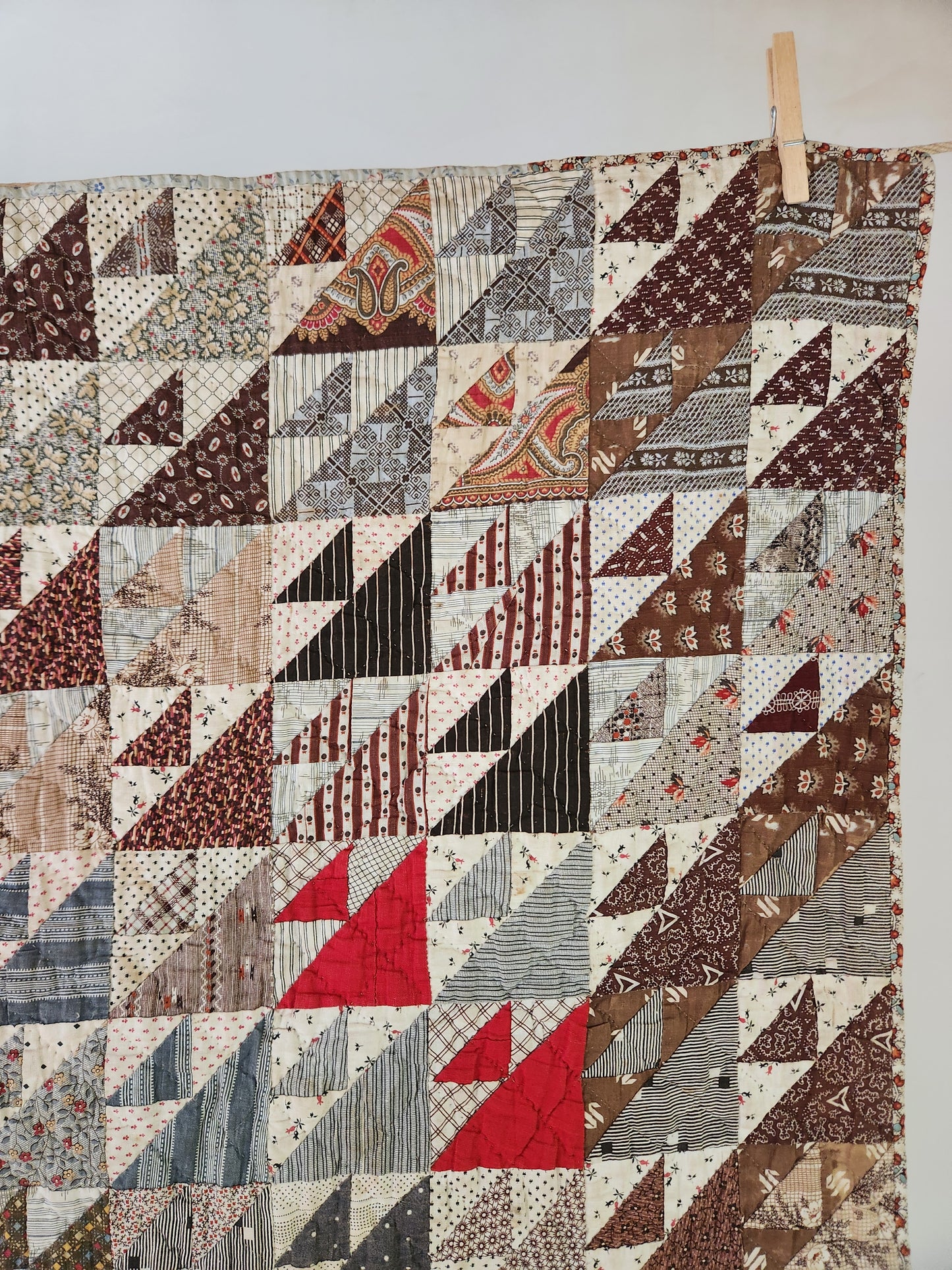 Antique Crib Quilt c1880
