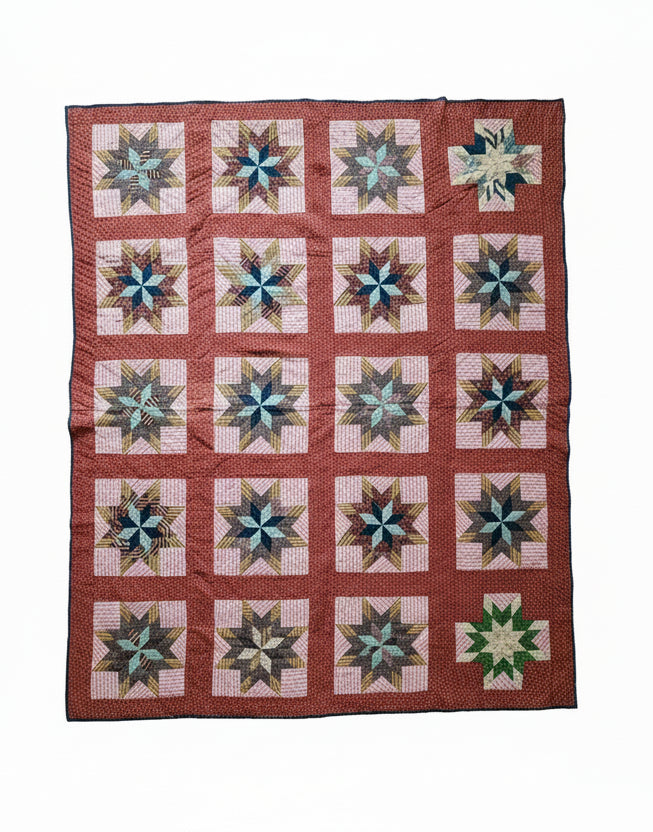 Antique Star Quilt c1880