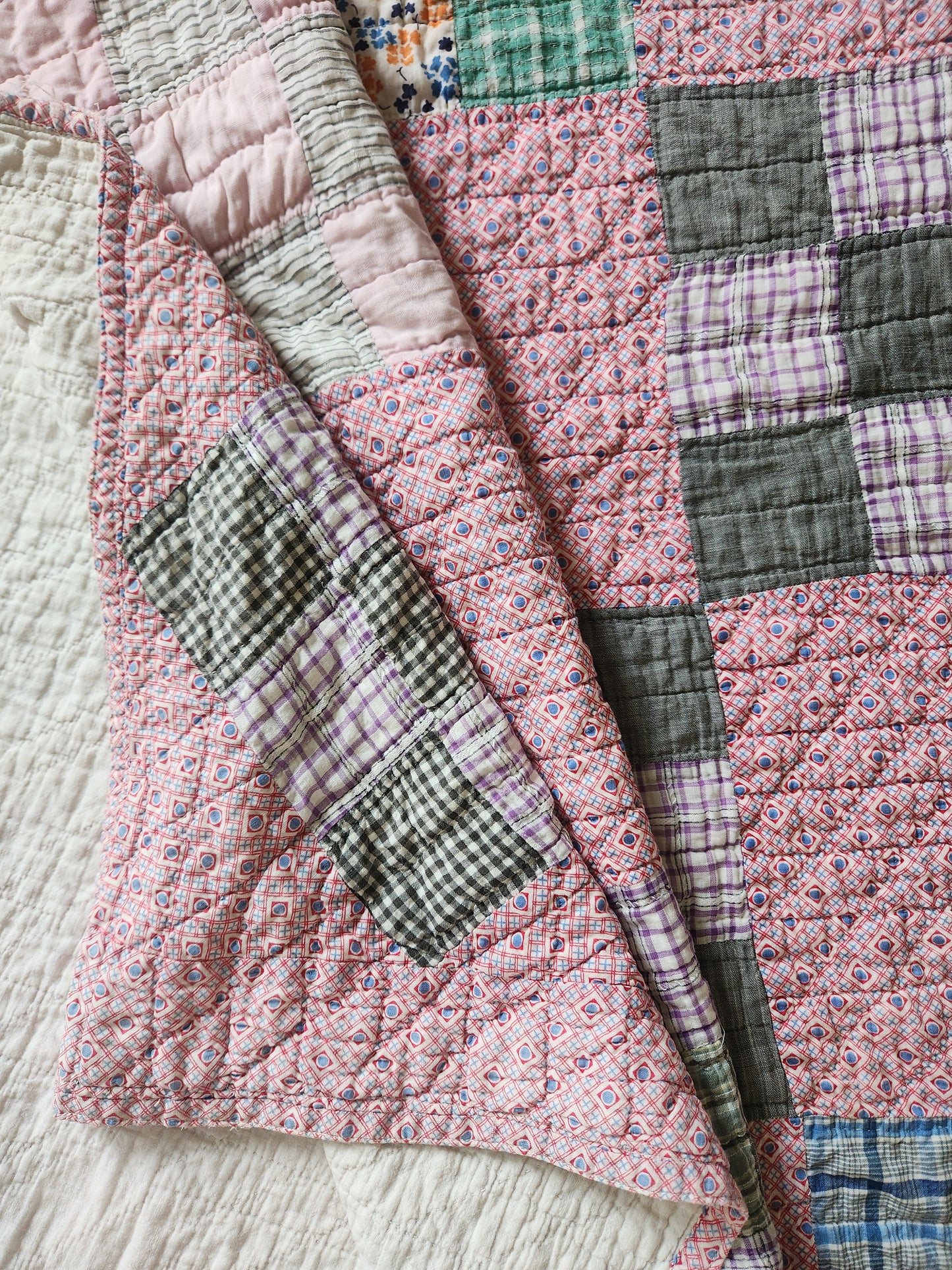 Vintage 9 Patch Quilt