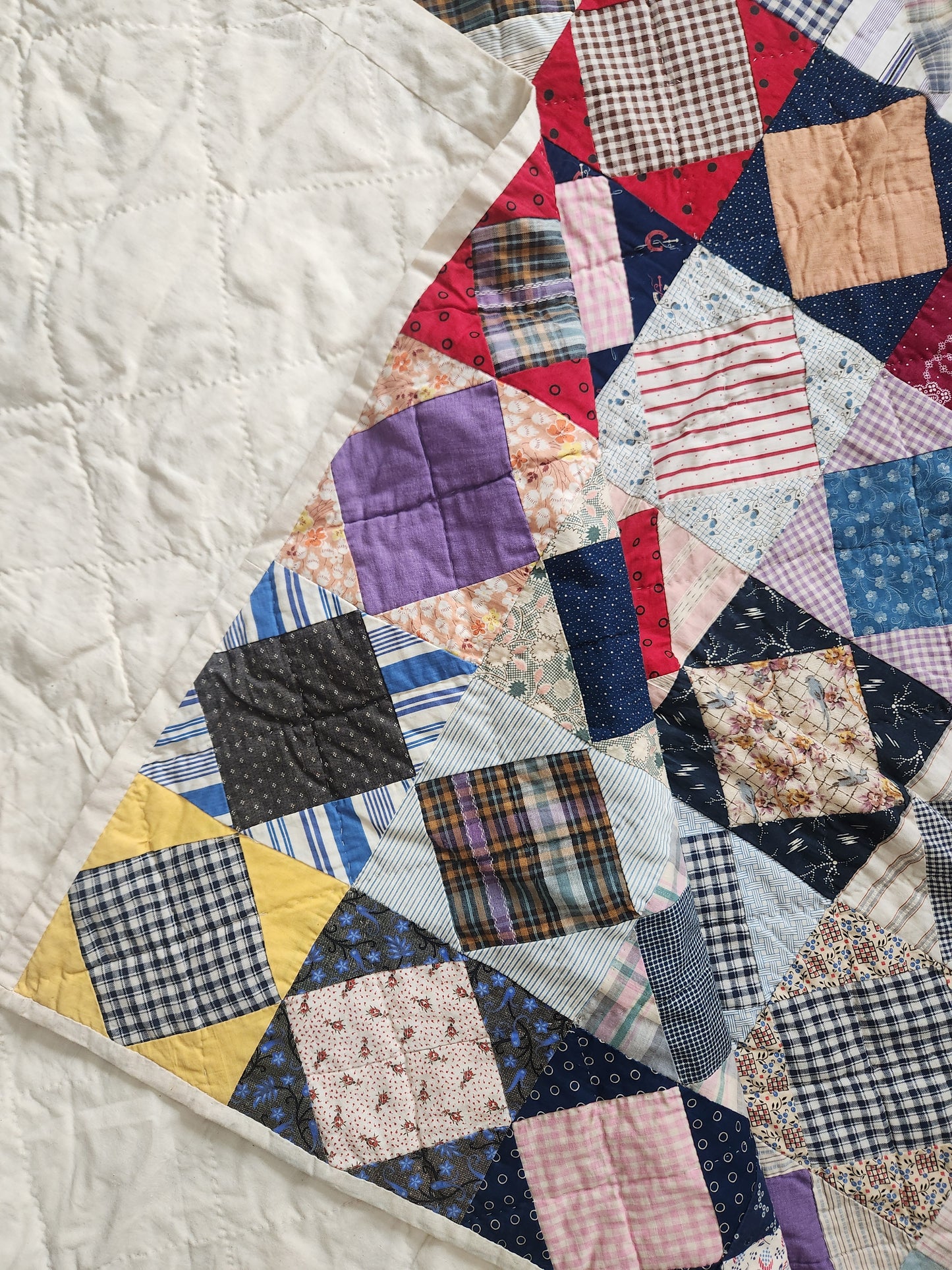 Vintage Square in a Square Quilt c1930