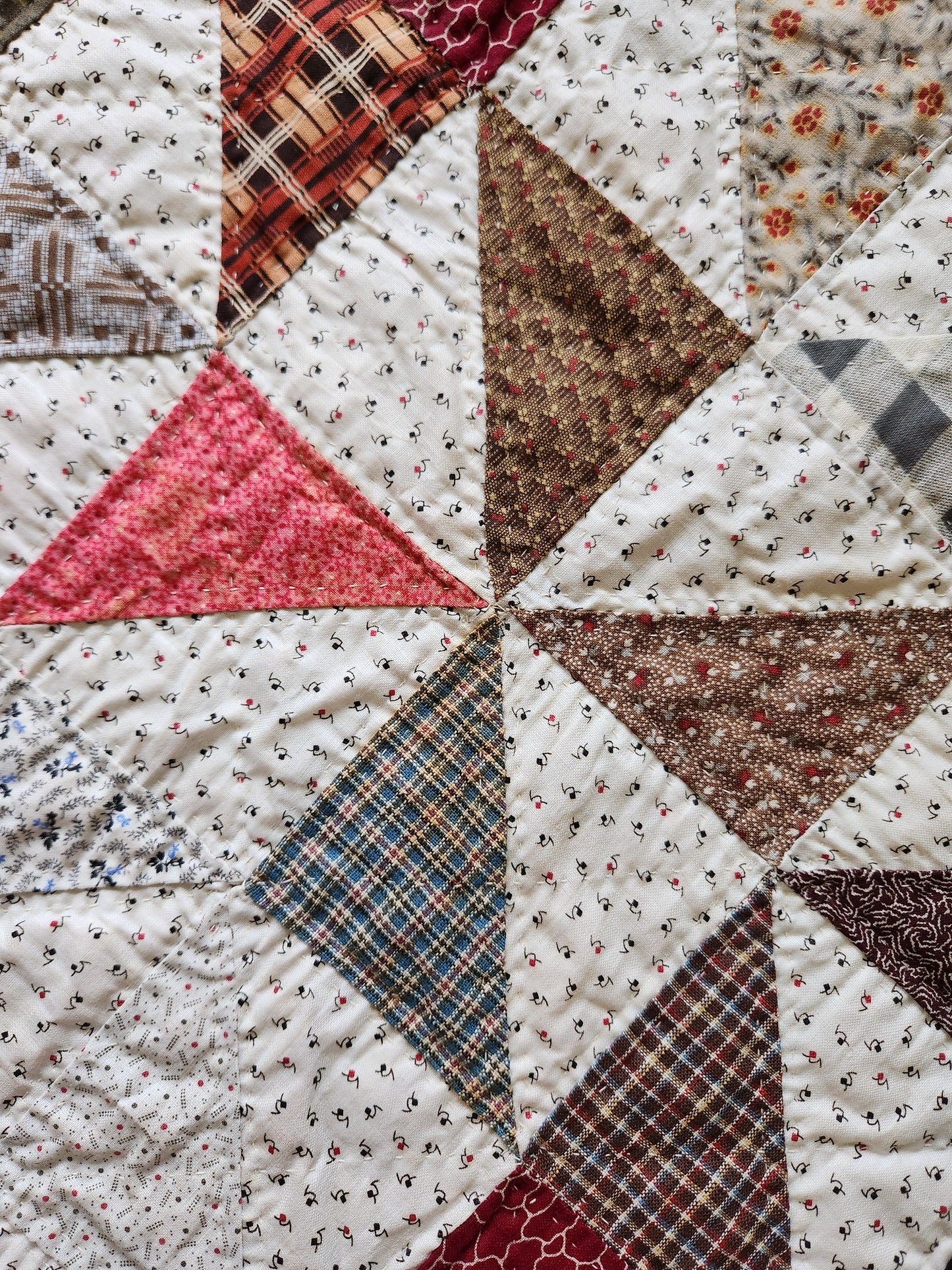 Antique Lady of The Lake Quilt c1890