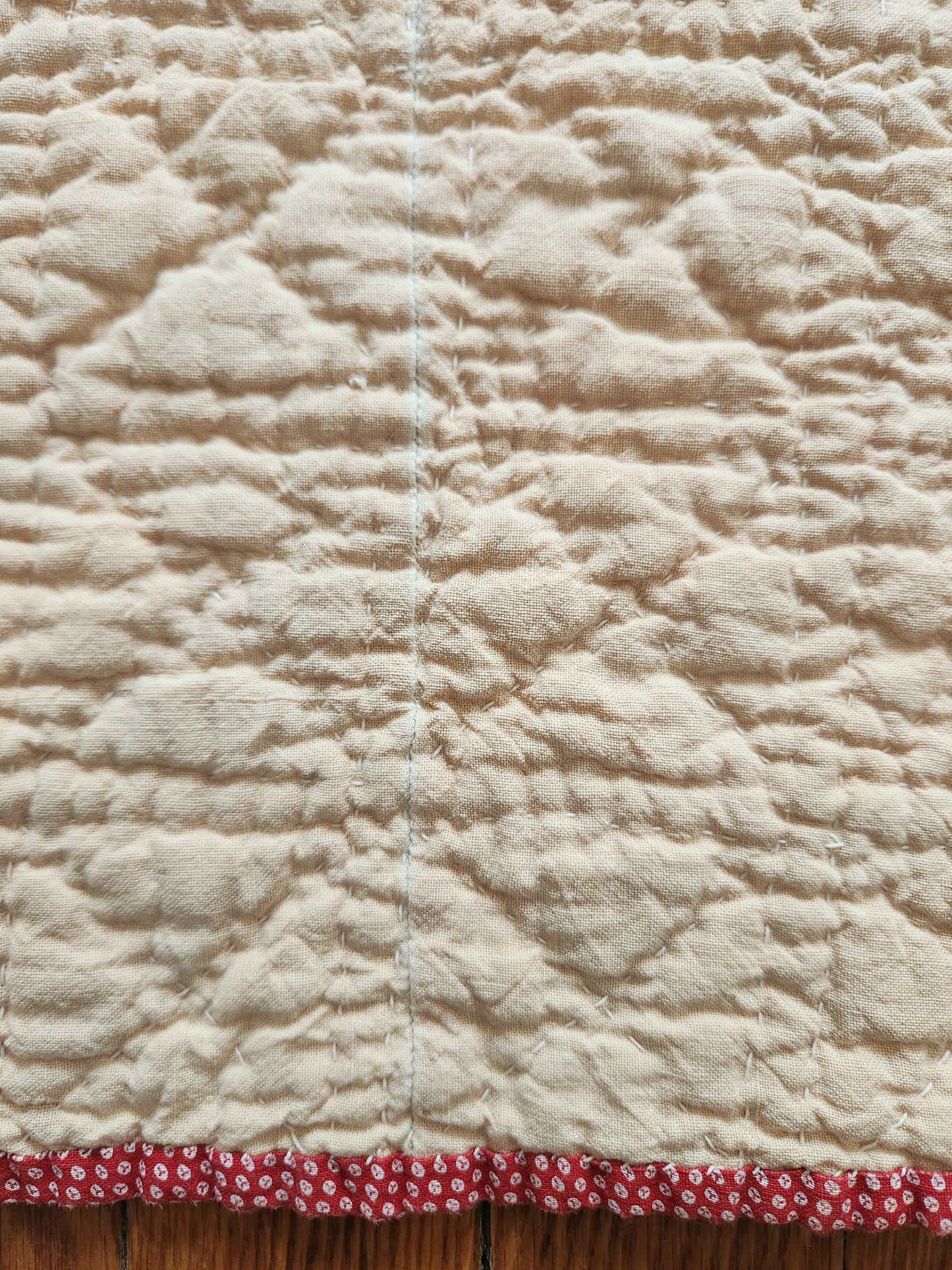 Late 19th Century Irish Chain Antique Quilt