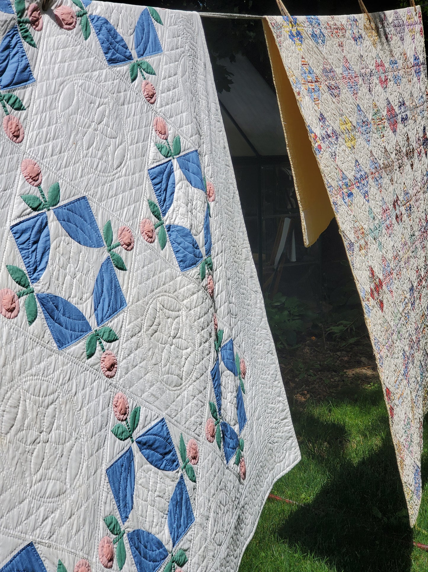 Vintage Floral Quilt