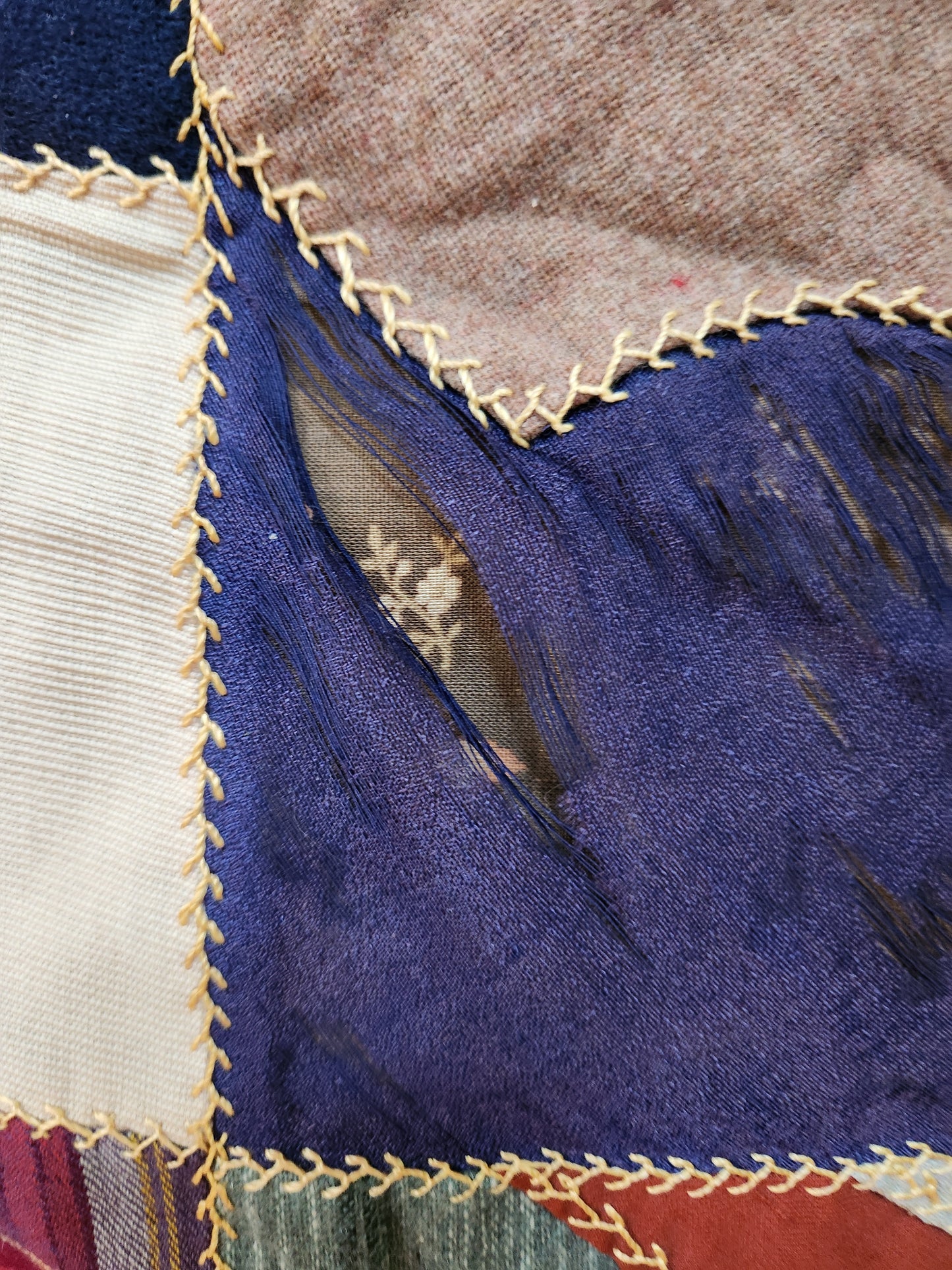 Antique Crazy Quilt c1900