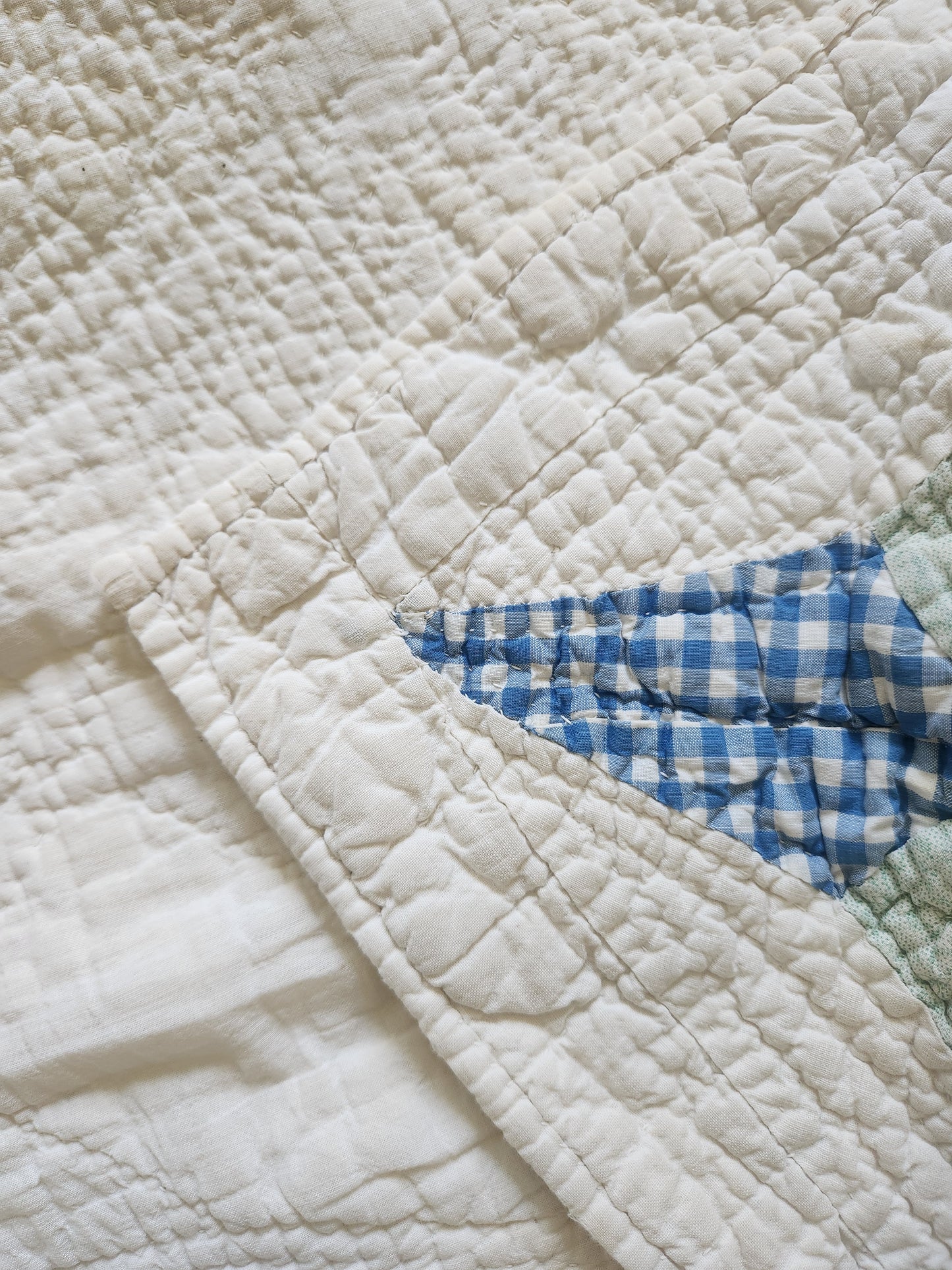 Vintage Improved 9 Patch Quilt c1940