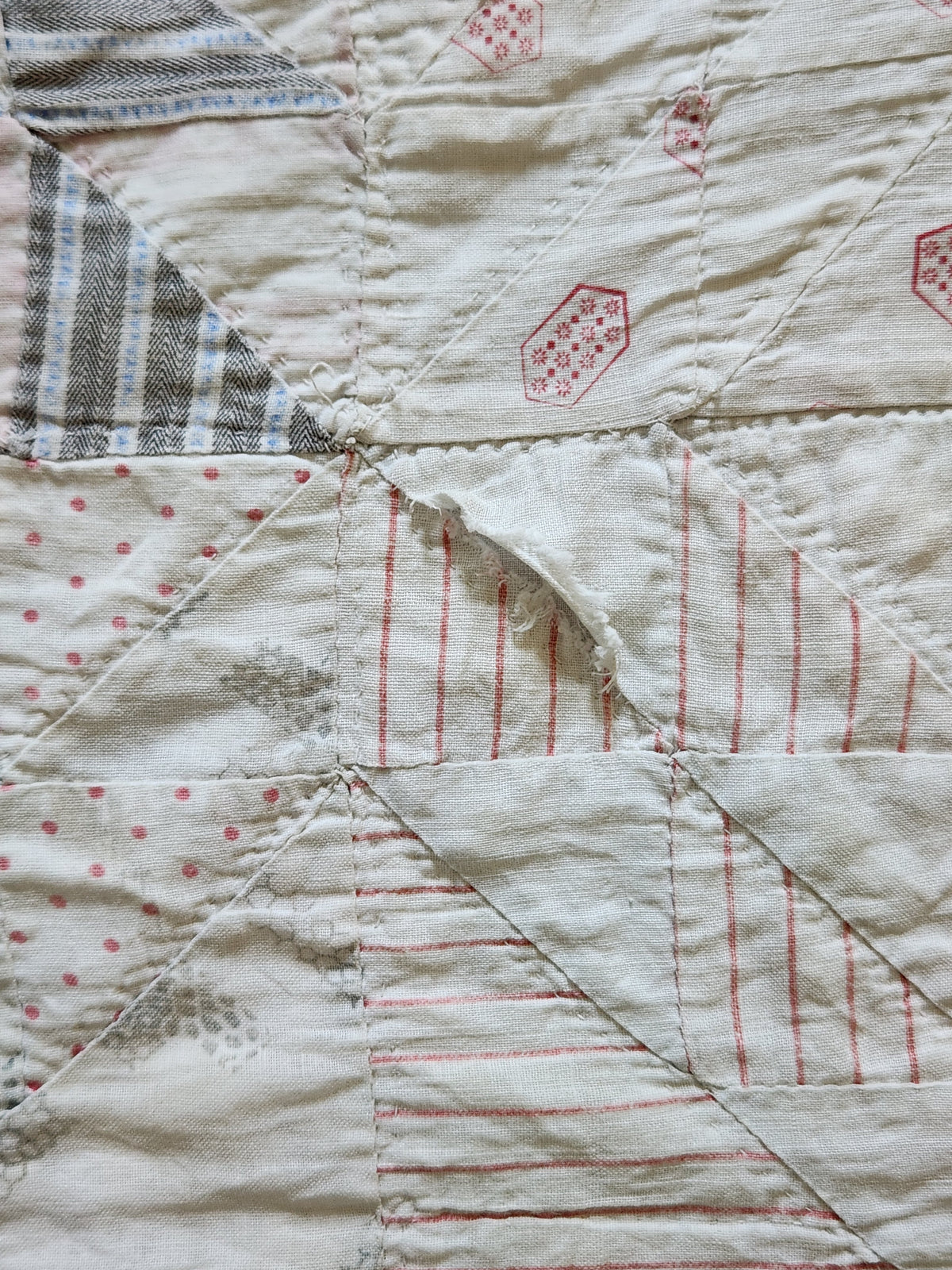 Antique Lady of The Lake Quilt c1920