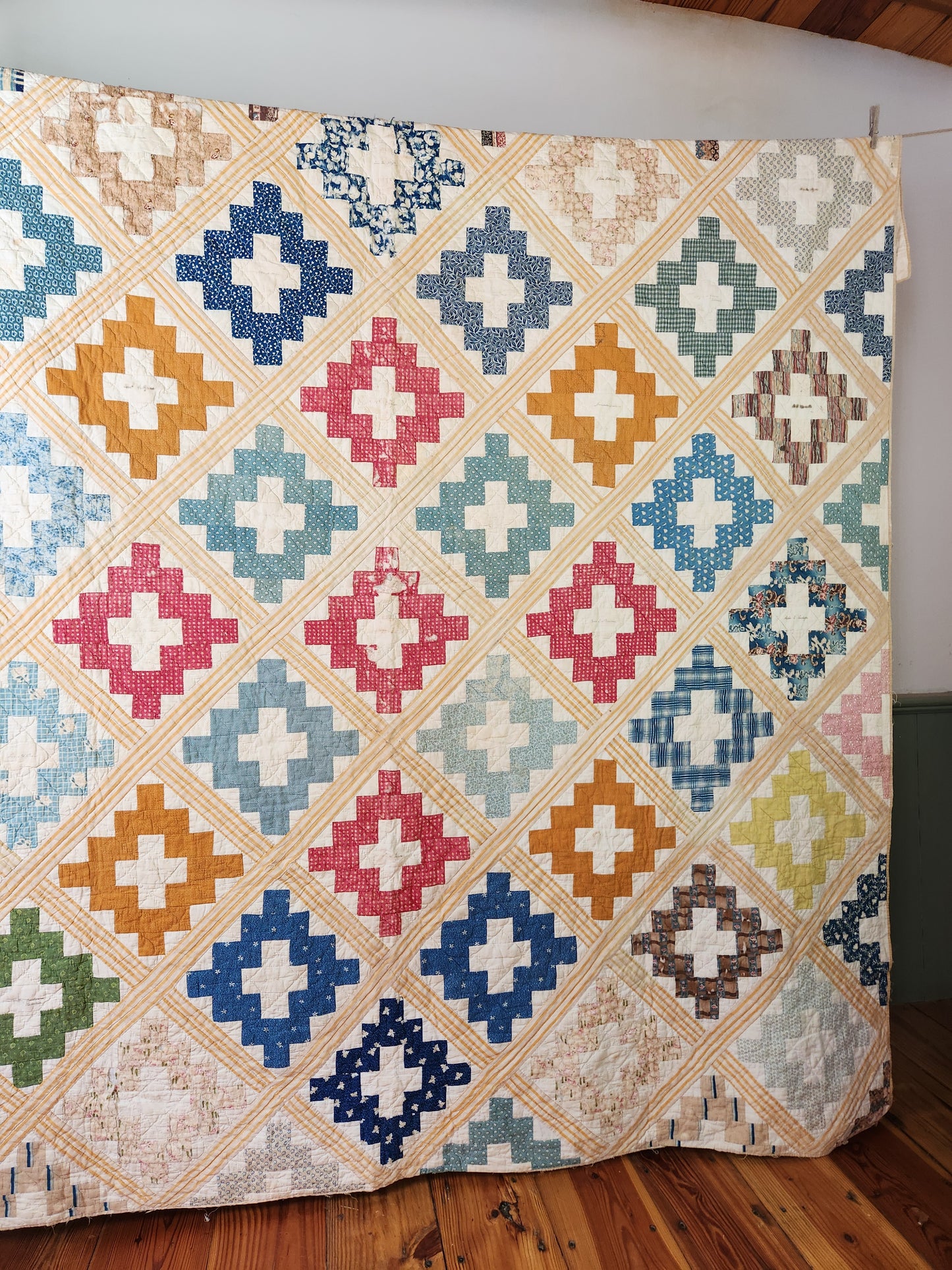 Antique Album Quilt c1855