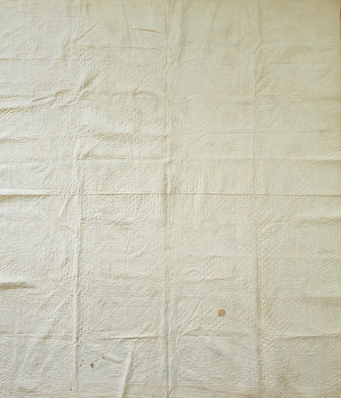 Antique 19th Century Goose Tracks Quilt
